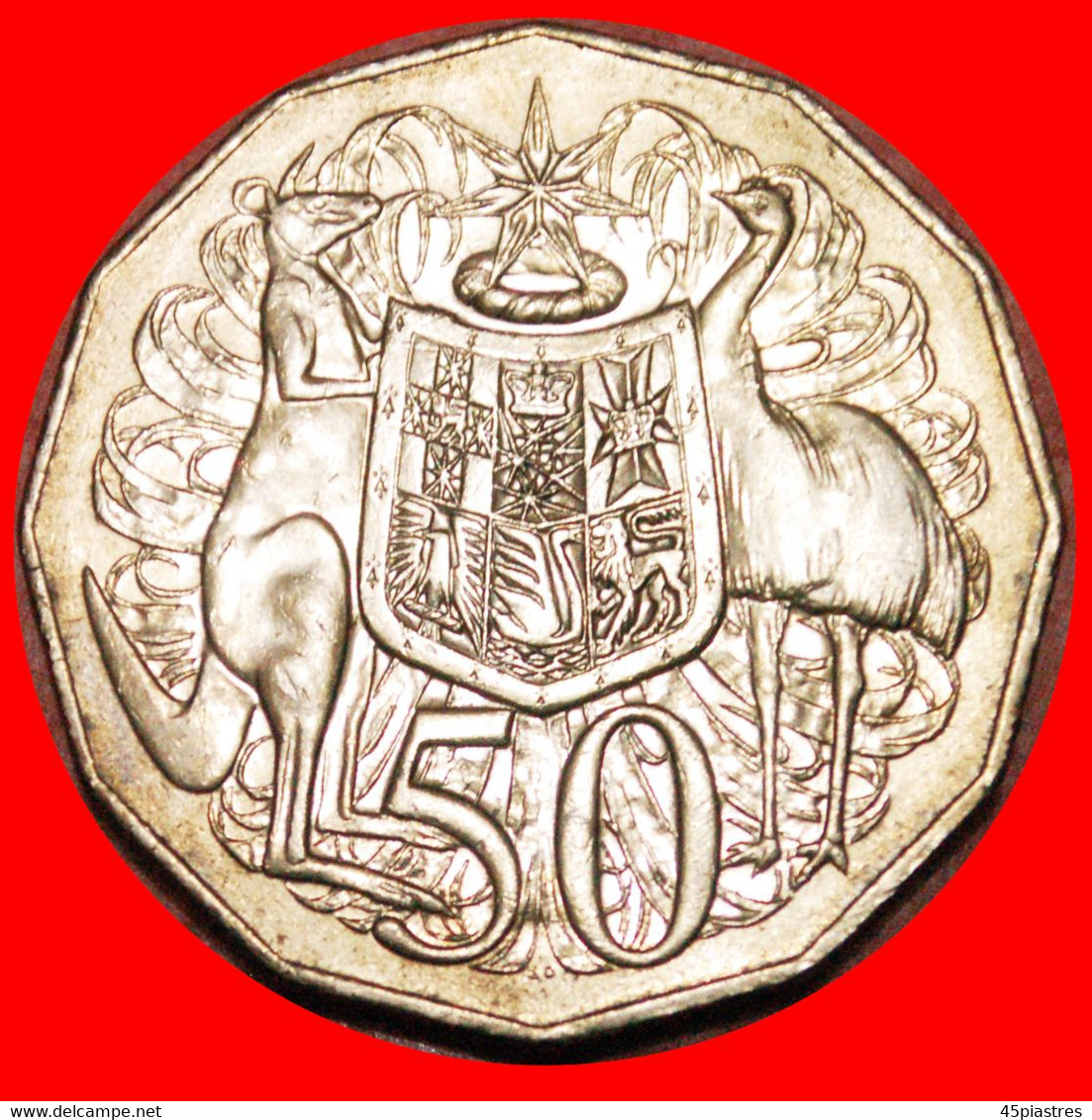 * KANGAROO: AUSTRALIA ★ 50 CENTS 1979 NOT DOUBLE BAR! LOW START ★ NO RESERVE! - 50 Cents