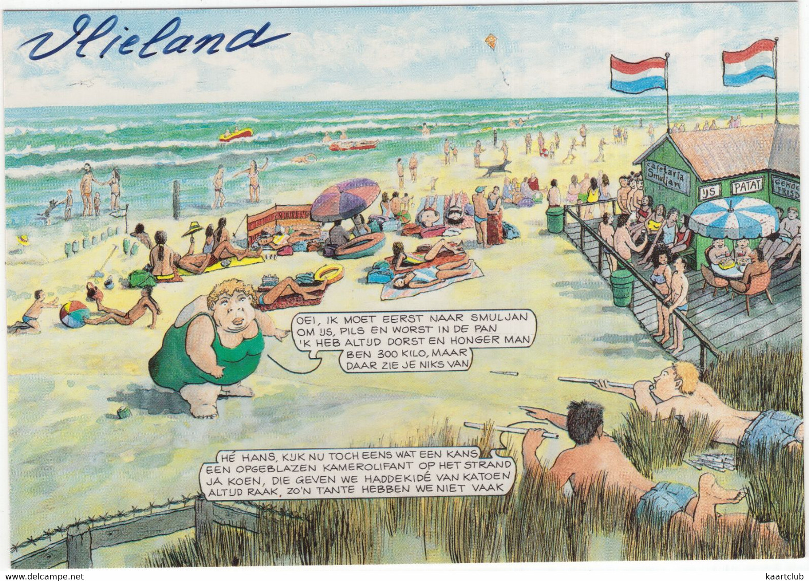 Vlieland - 'Oei, Ik Moet Eerst Naar Smuljan Om IJs, Pils En Worst... '  - (Nederland/Holland) - 213 - Vlieland