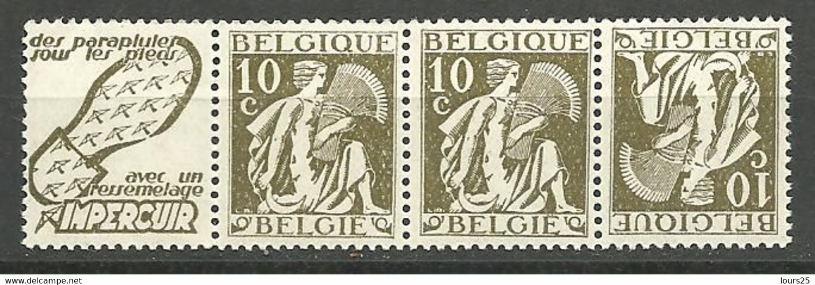 EVBB - Belgique - België - Belgien - Belgium - COB - OBP - PUc 61A - ** MNH - Pub Pour Impercuir - Autres & Non Classés