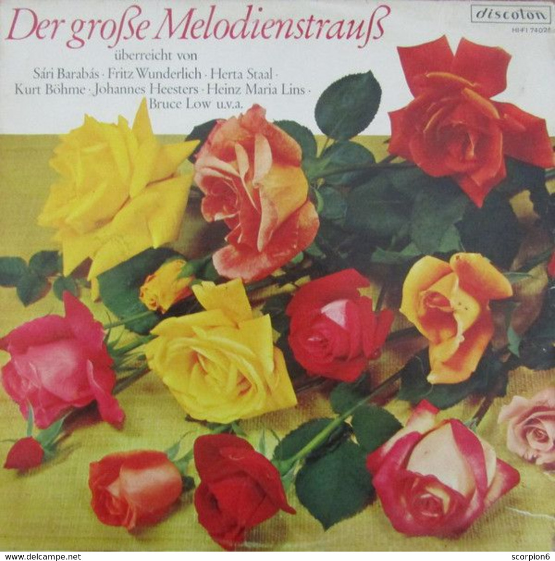 LP - Various – Der Grosse Melodienstrauß - Opéra & Opérette