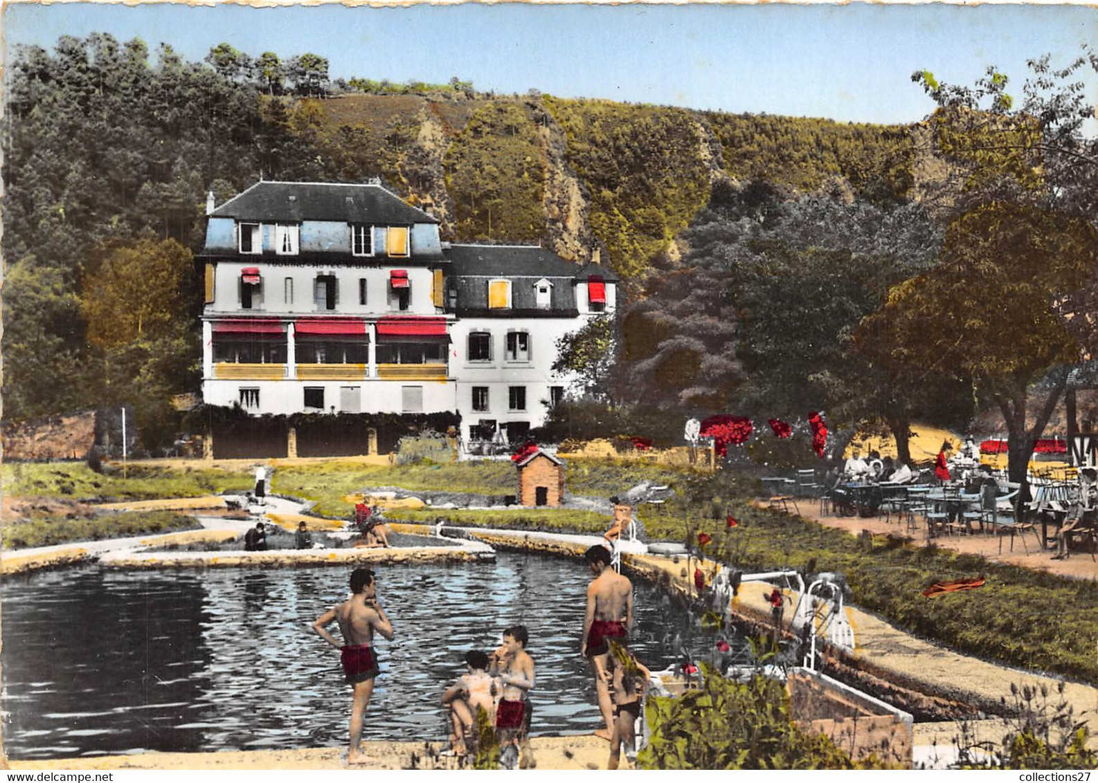 72-SAINT-LEONARD-DES-BOIS- HÔTEL DU TOURING , LA PISCINE - Saint Leonard Des Bois