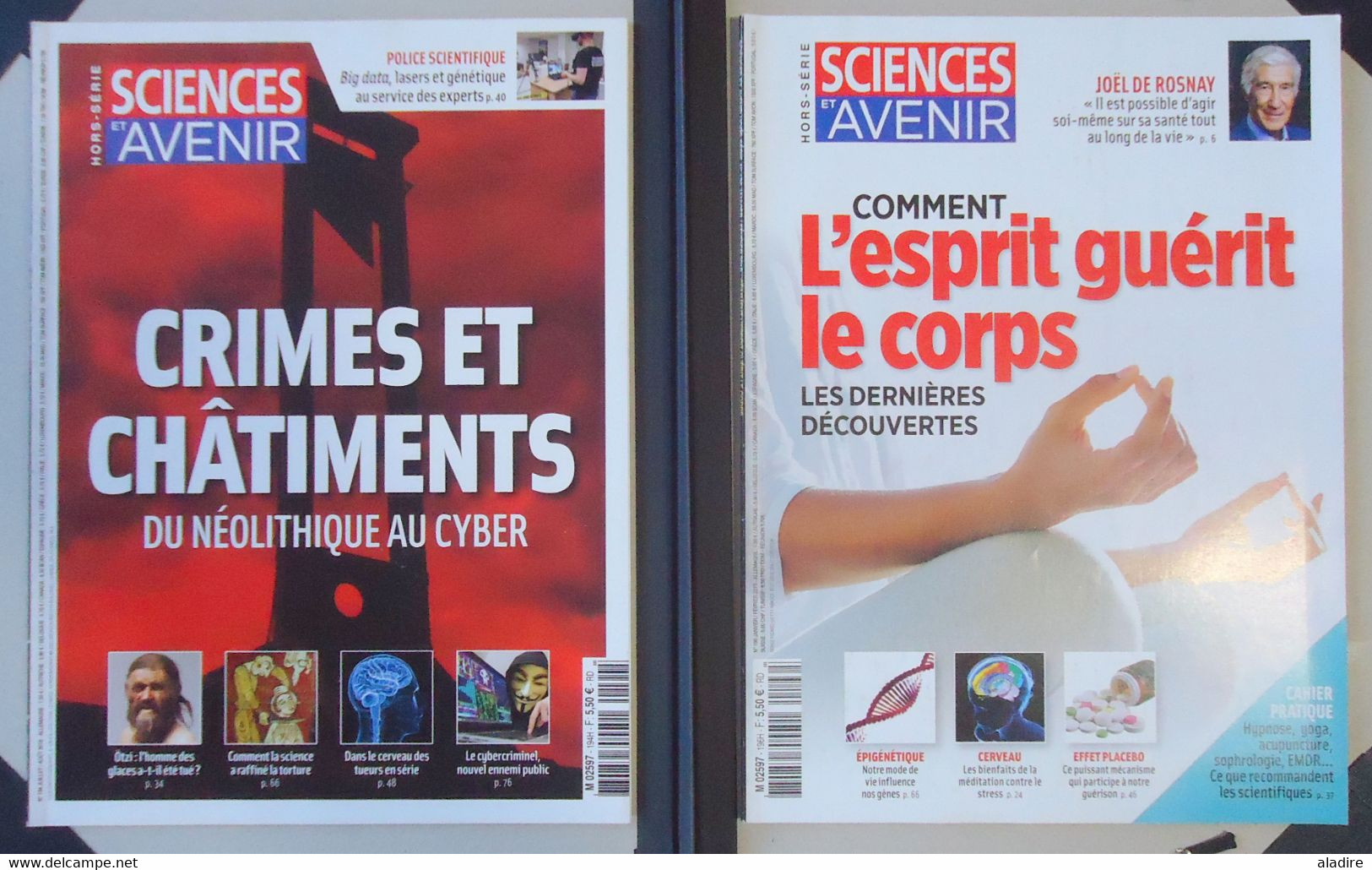 SCIENCES Et  AVENIR - Collection De 10 Hors Série - 2014 - 2019 - Voir Liste - - Scienze