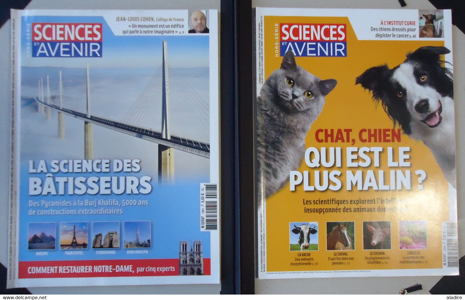 SCIENCES Et  AVENIR - Collection De 10 Hors Série - 2014 - 2019 - Voir Liste - - Wissenschaft