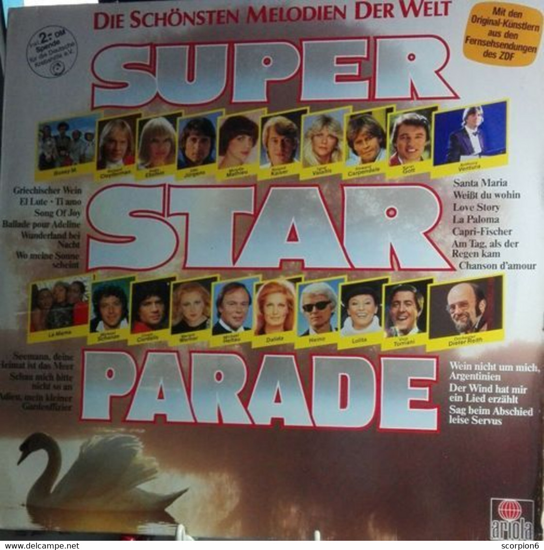 LP - Various – Super-Star-Parade - Die Schönsten Melodien Der Welt - Compilations