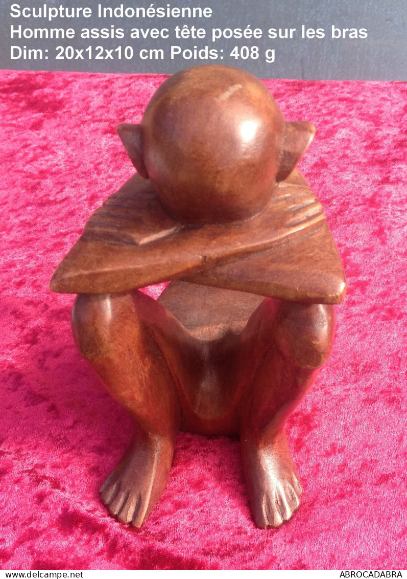 Sculpture Indonésienne En Bois - Wood