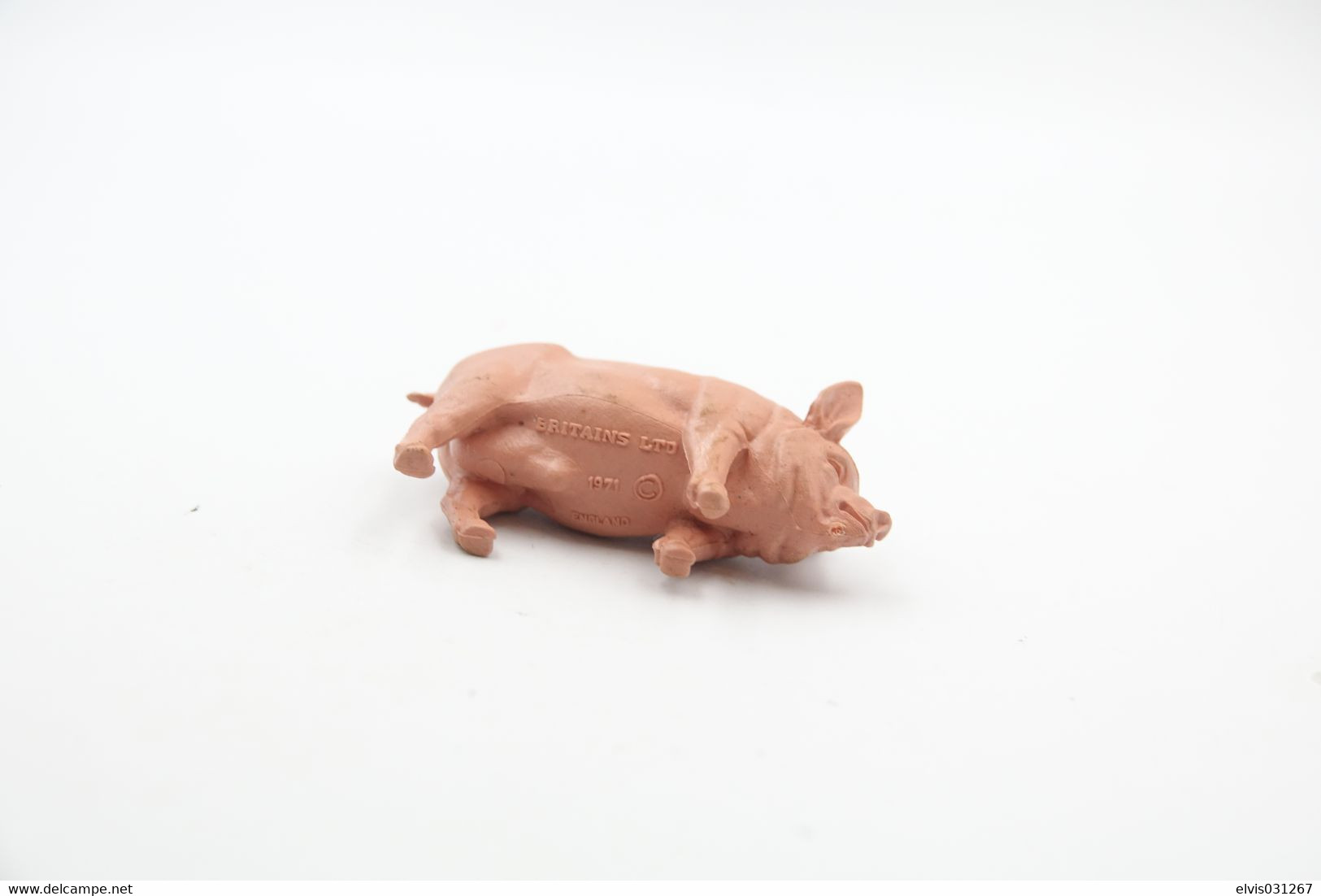 Britains Ltd, Deetail : ANIMALS : PIG, Made In England, LTD 1979 *** - Britains