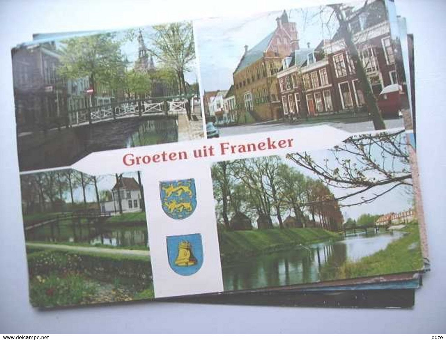 Nederland Holland Pays Bas Franeker Met Wapens - Franeker