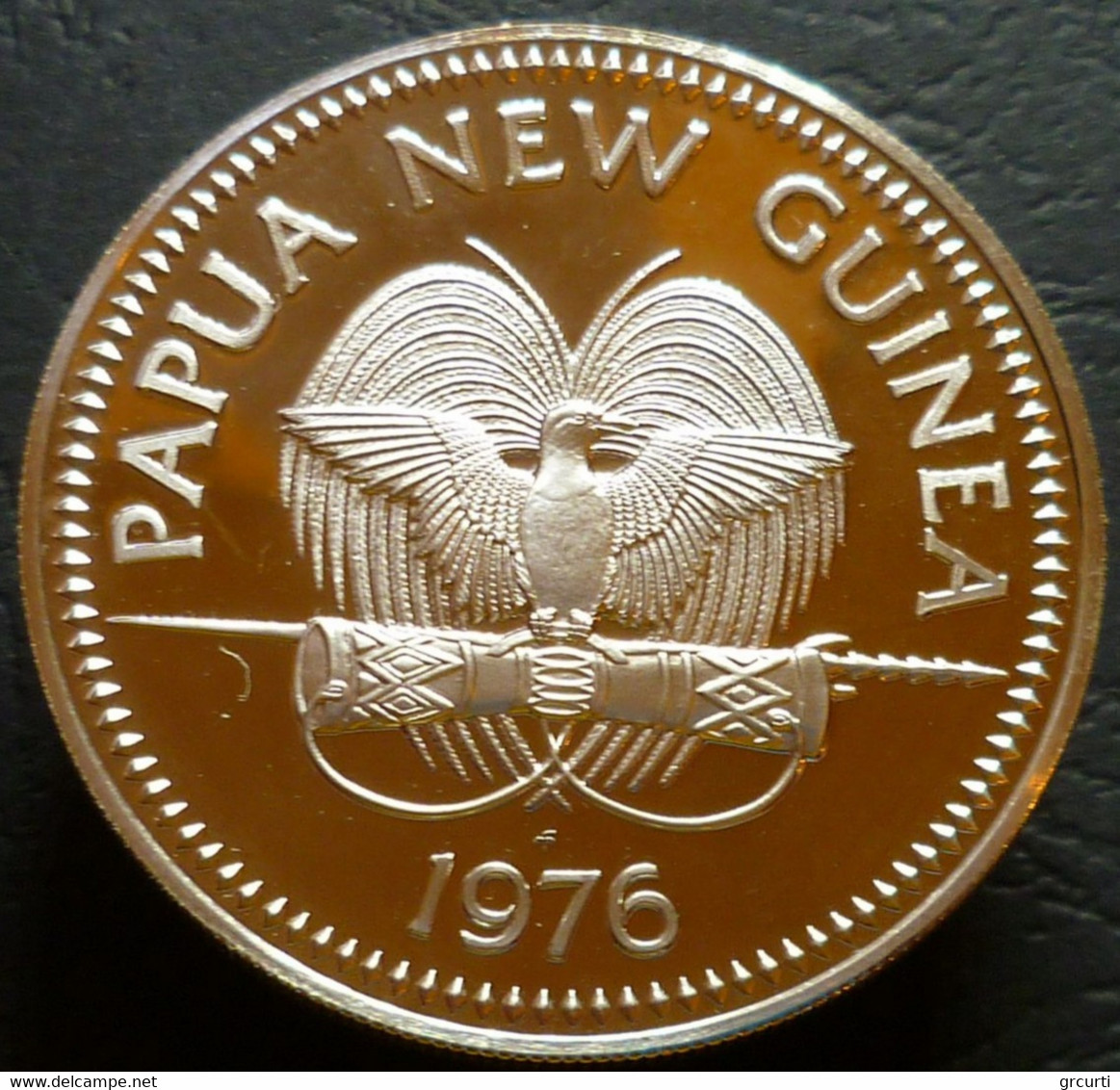 Papuasia Nuova Guinea - 10 Kina 1976 - KM# 8a - Papoea-Nieuw-Guinea