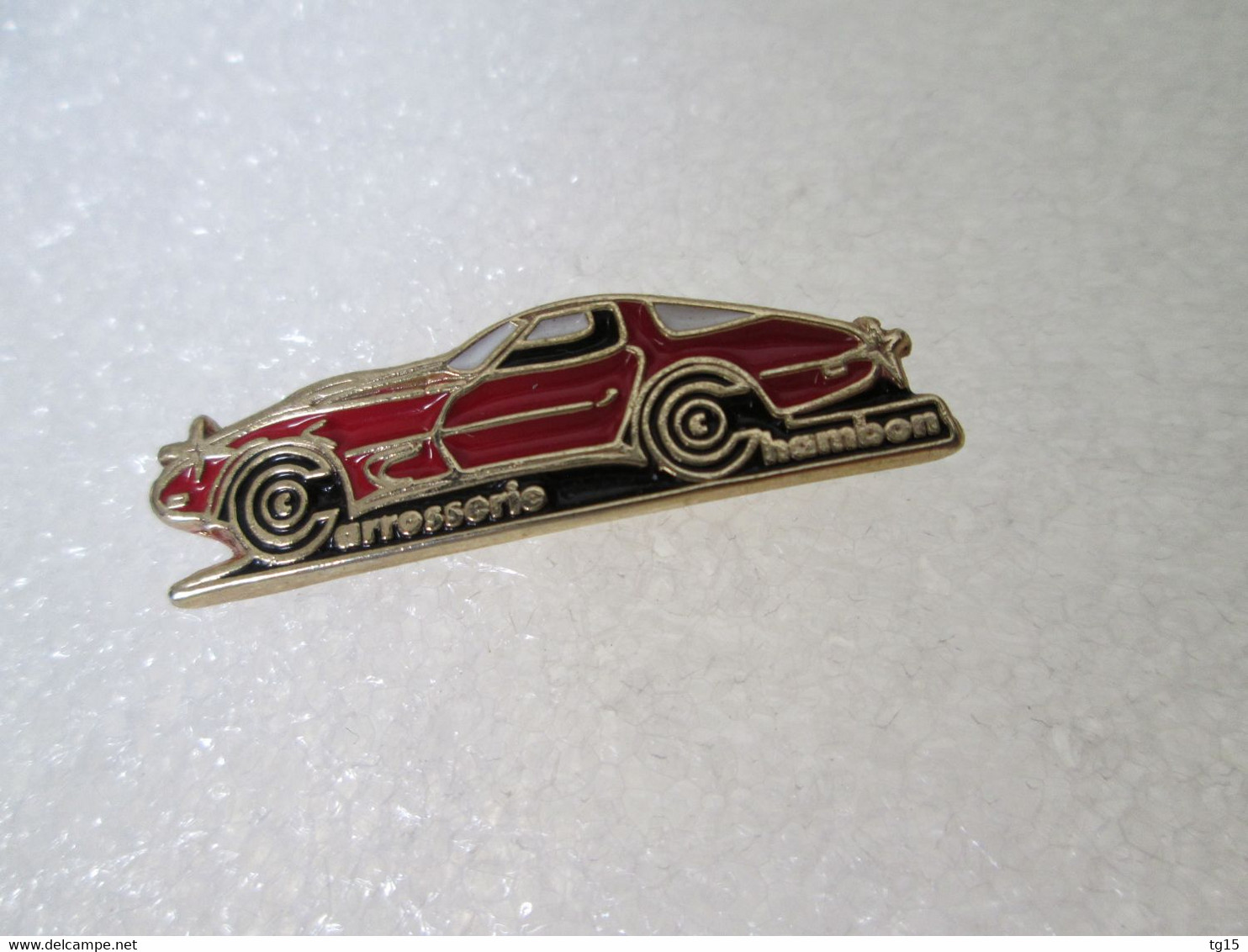 RARE  PIN'S    CHEVROLET   CORVETTE  C 3  1978  CARROSSERIE   CHAMBON - Corvette