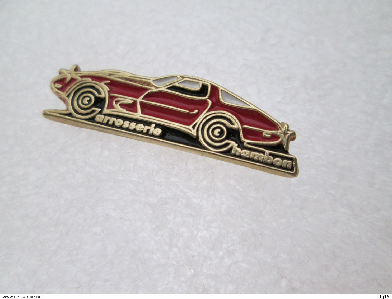 RARE  PIN'S    CHEVROLET   CORVETTE  C 3  1978  CARROSSERIE   CHAMBON - Corvette