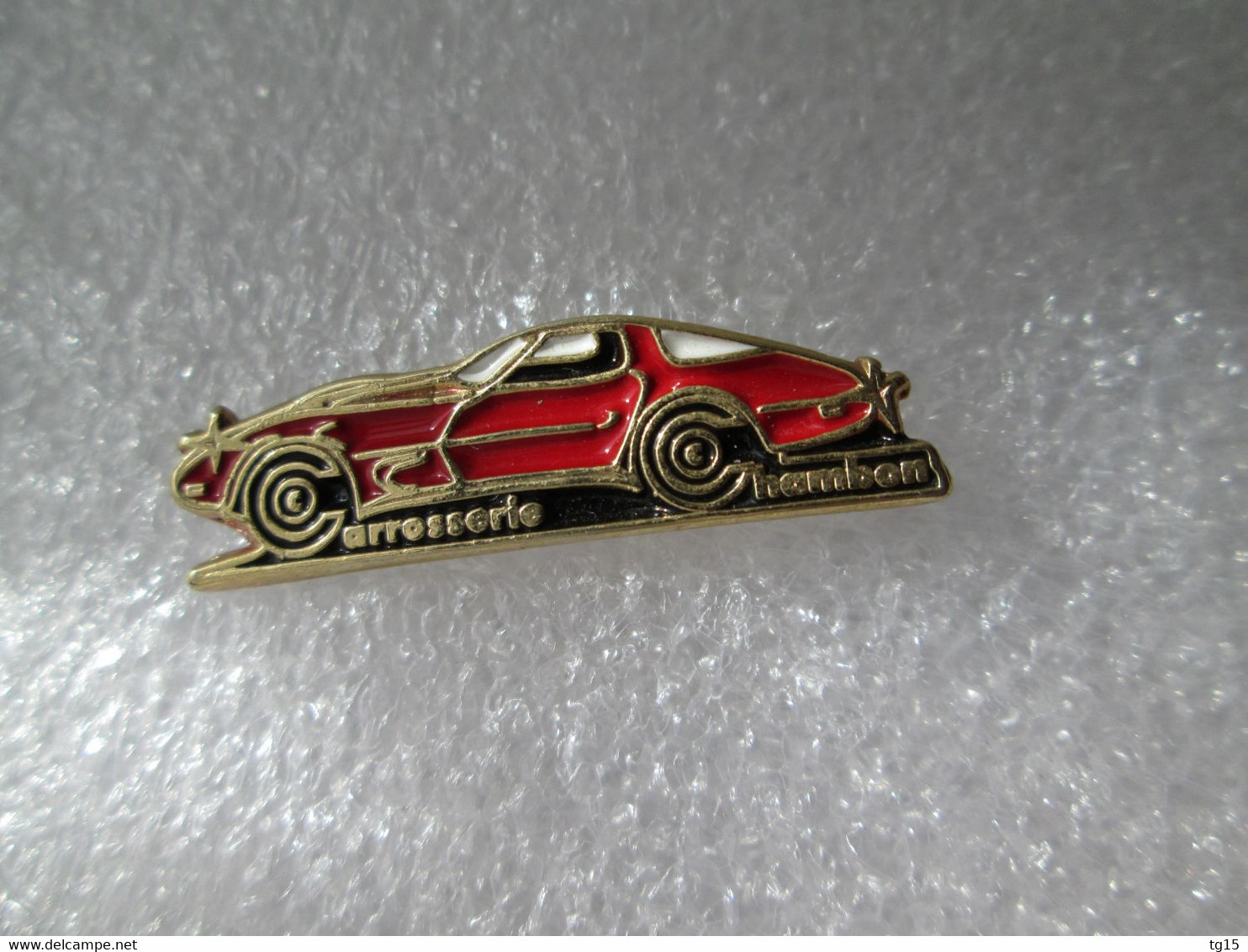 RARE  PIN'S    CHEVROLET   CORVETTE  C 3  1978  CARROSSERIE   CHAMBON - Corvette