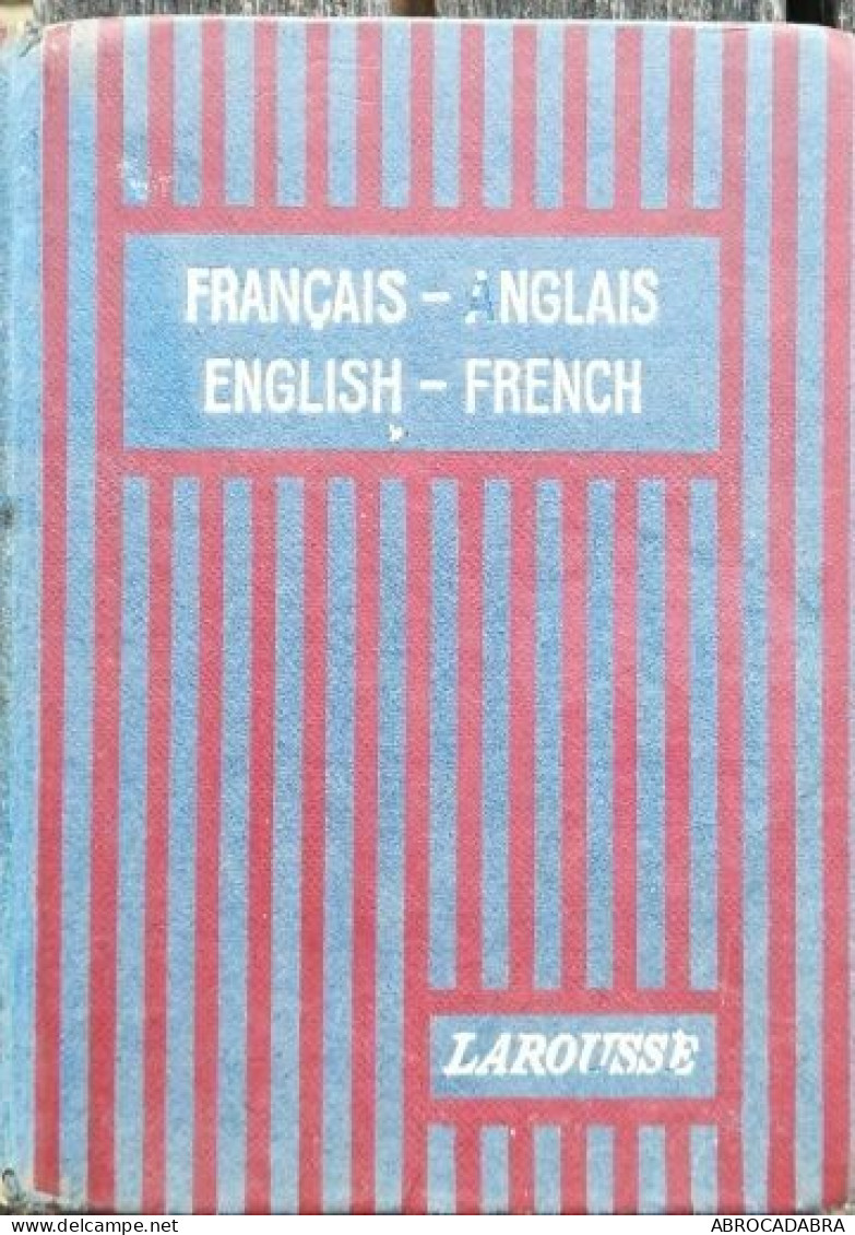 Dictionnaire Français-anglais - English-french - Langue Anglaise/ Grammaire