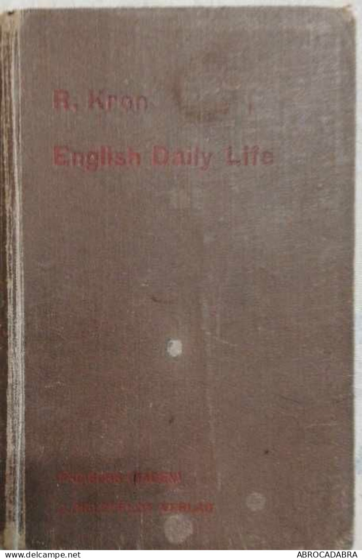 English Daily Life - Other & Unclassified