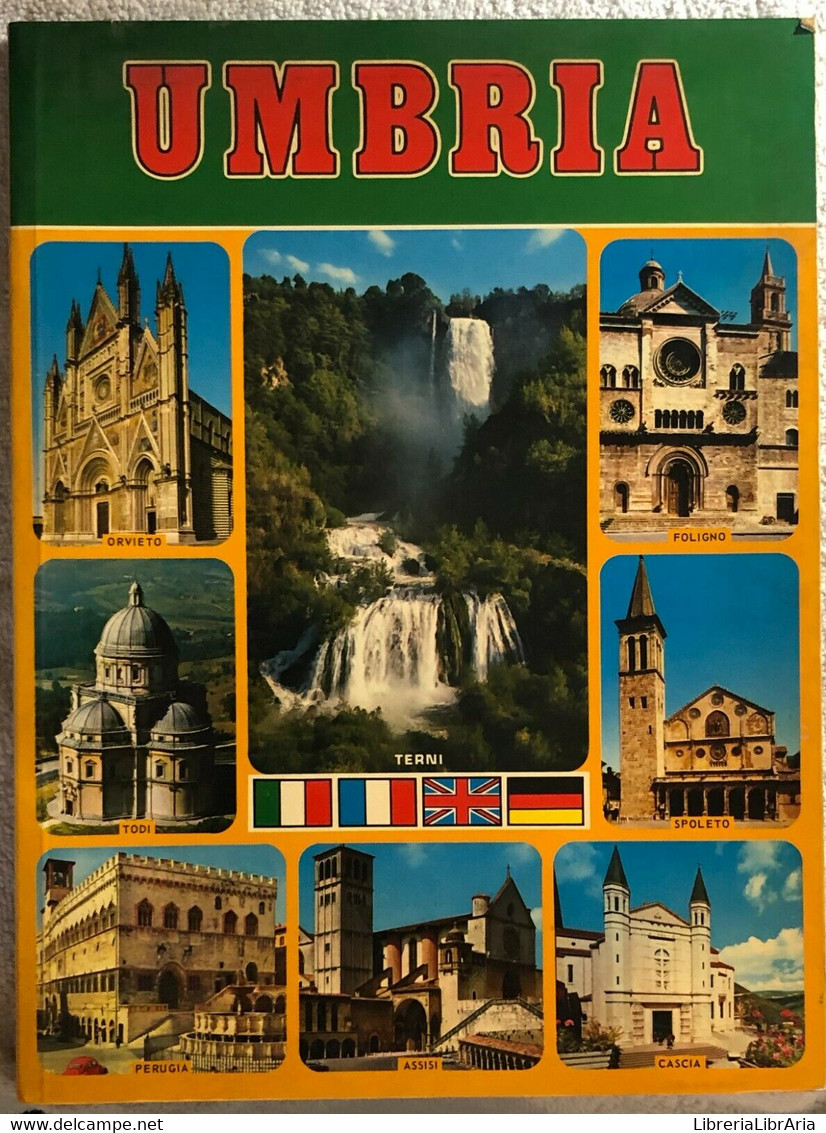 Umbria Di Aa.vv.,  1980,  Regione Umbria Ufficio Turismo - History, Philosophy & Geography