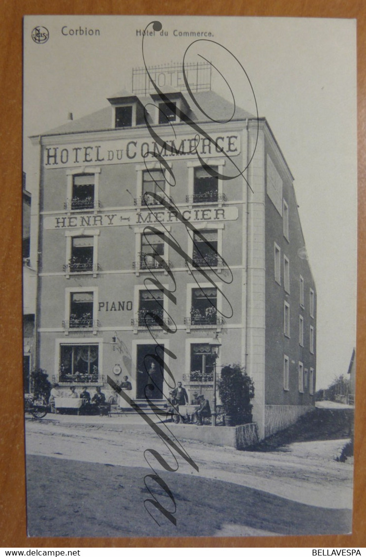 Corbion. Hôtel Du Commerce- Propr. Henri Mercier. Piano - Hotels & Gaststätten