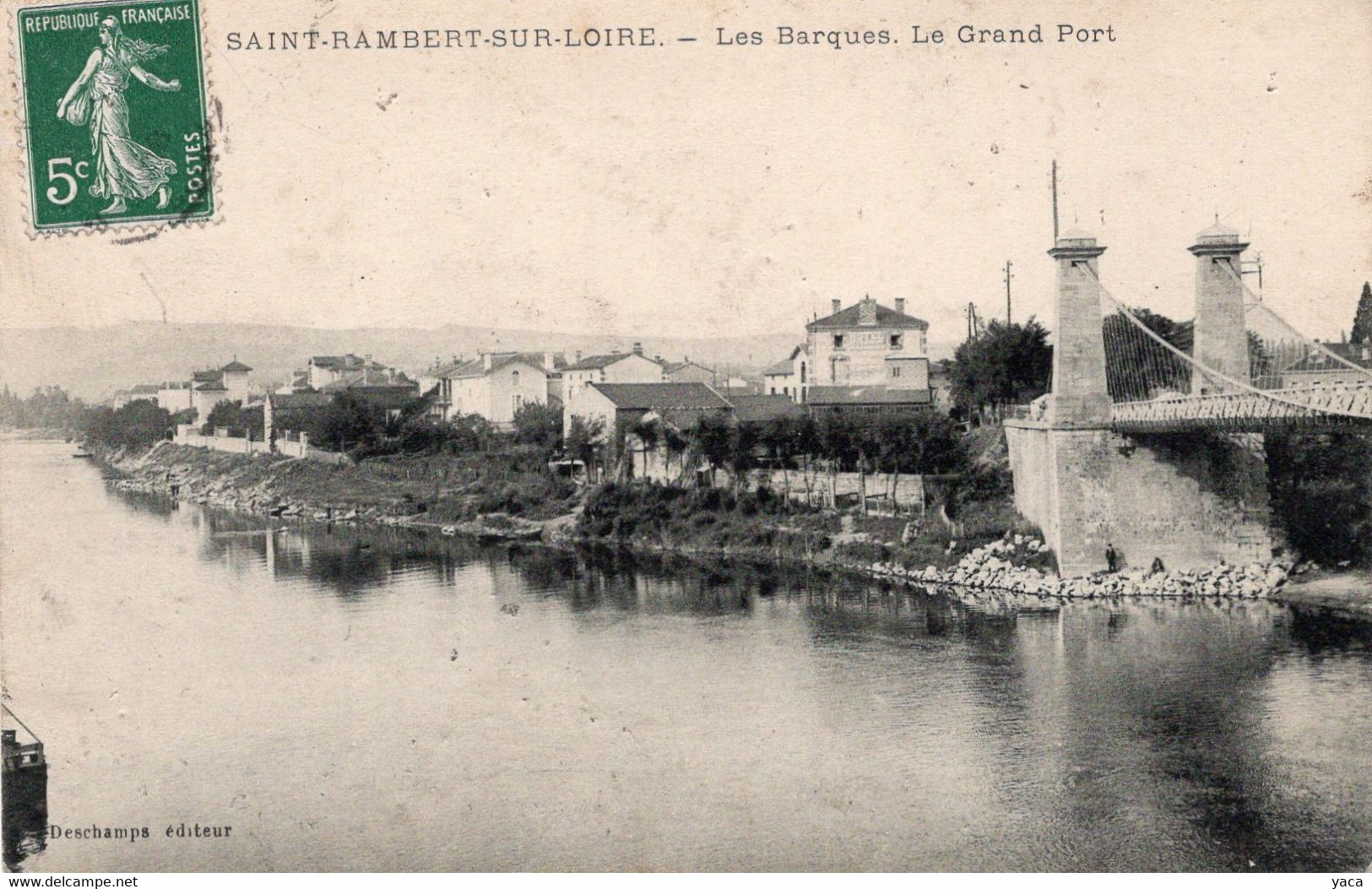 Saint Rambert Sur Loire Les Barques Le Grand Port - Saint Just Saint Rambert