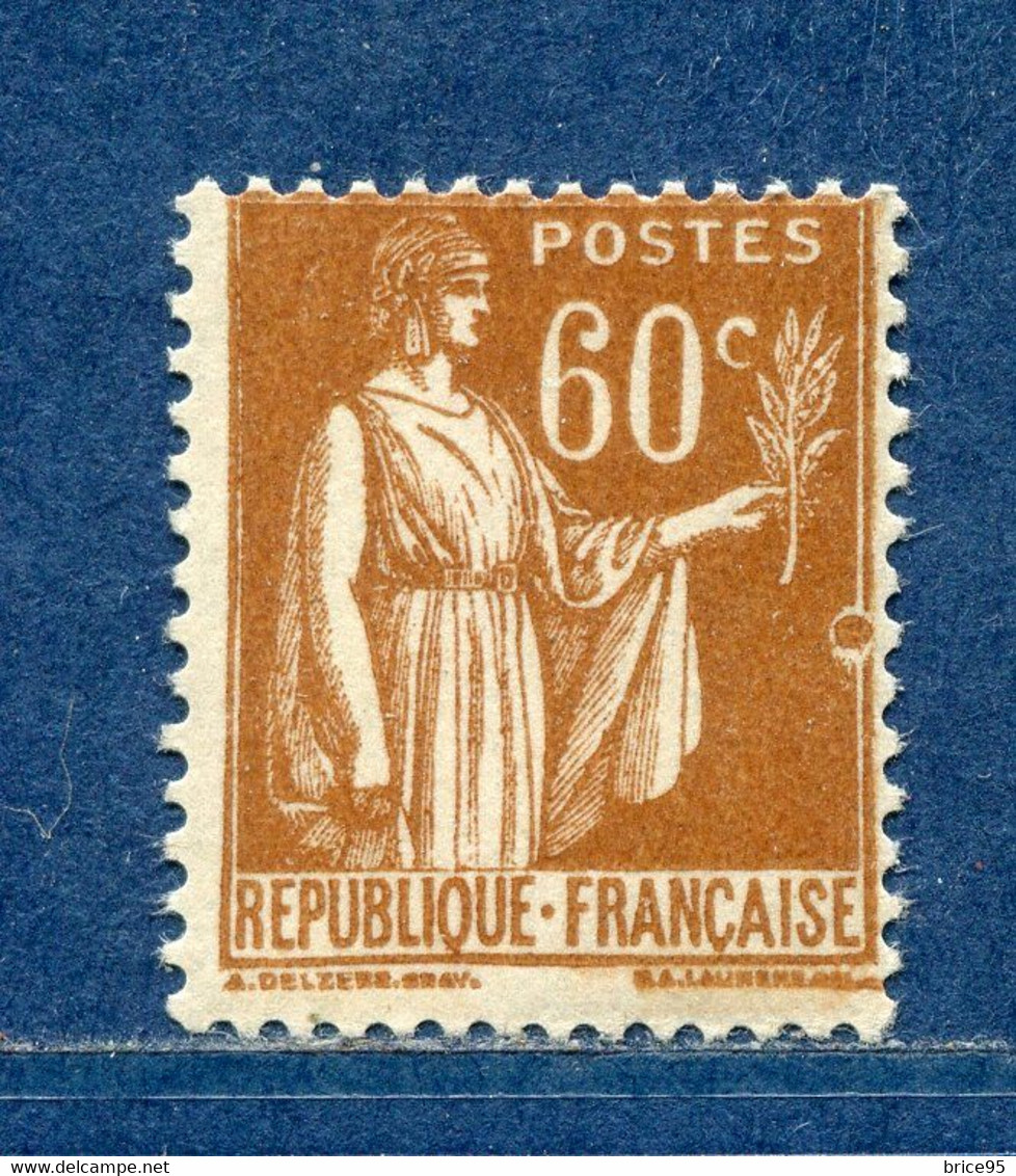 ⭐ France - Variété - YT N° 364 - Couleurs - Pétouilles - Anneau De Lune - Neuf Sans Charnière - 1937 à 1939 ⭐ - Ongebruikt
