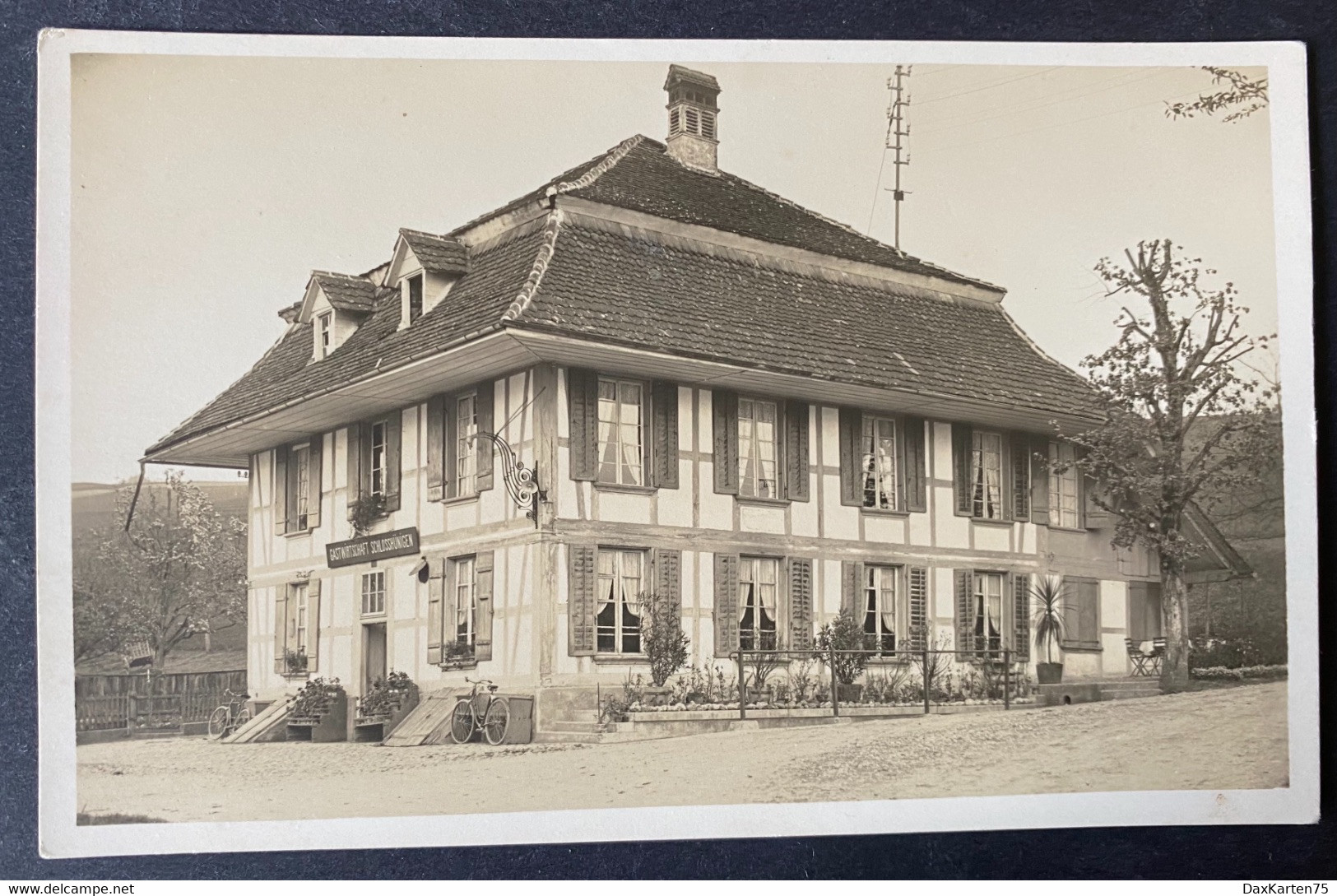 Konolfingen Restaurant Schloss Hünigen/ Fotokarte - Konolfingen