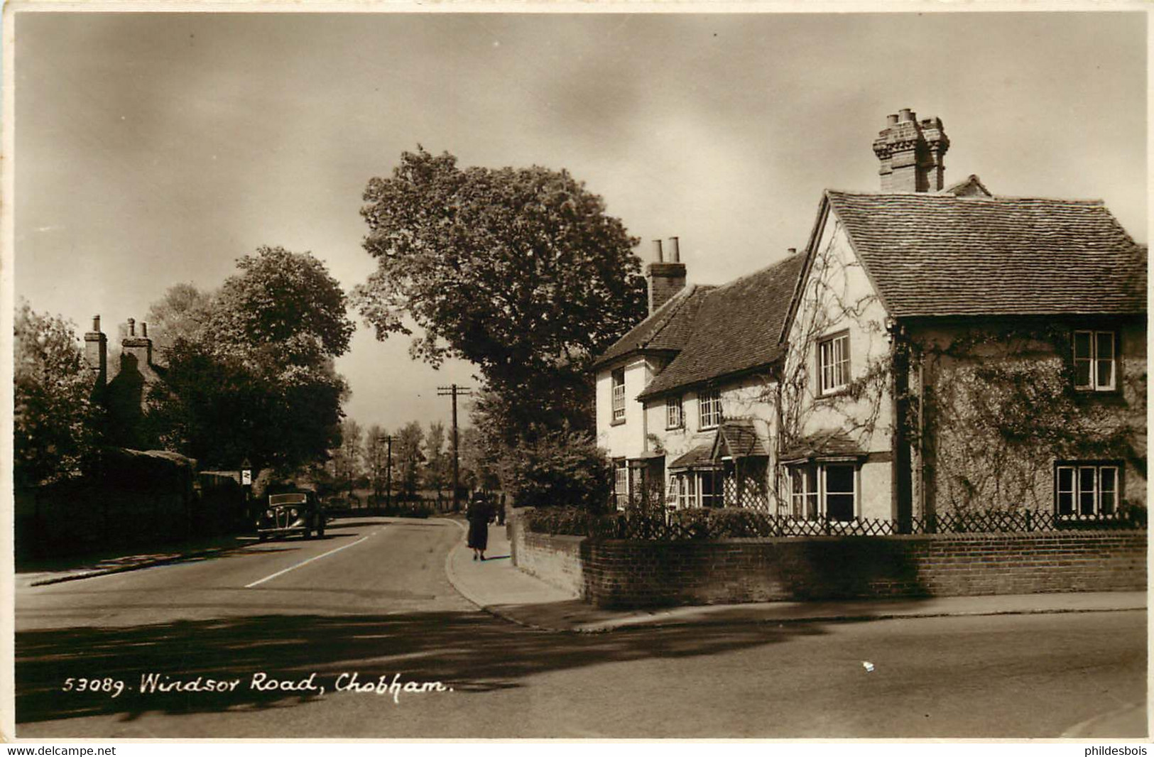 ANGLETERRE  CHOBHAM  Windsor Road - Surrey