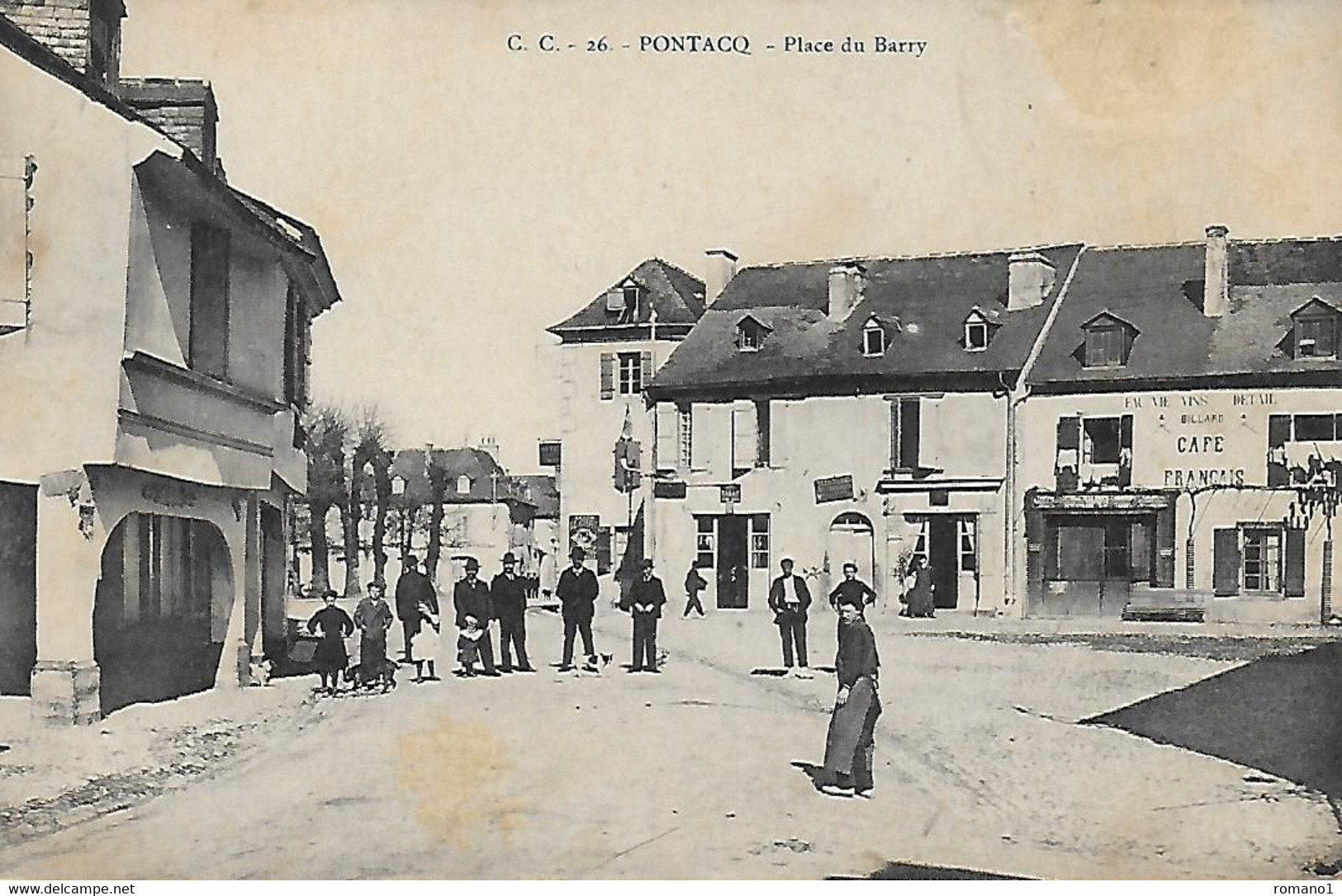 64)   PONTACQ  -  Place Du Barry - Pontacq