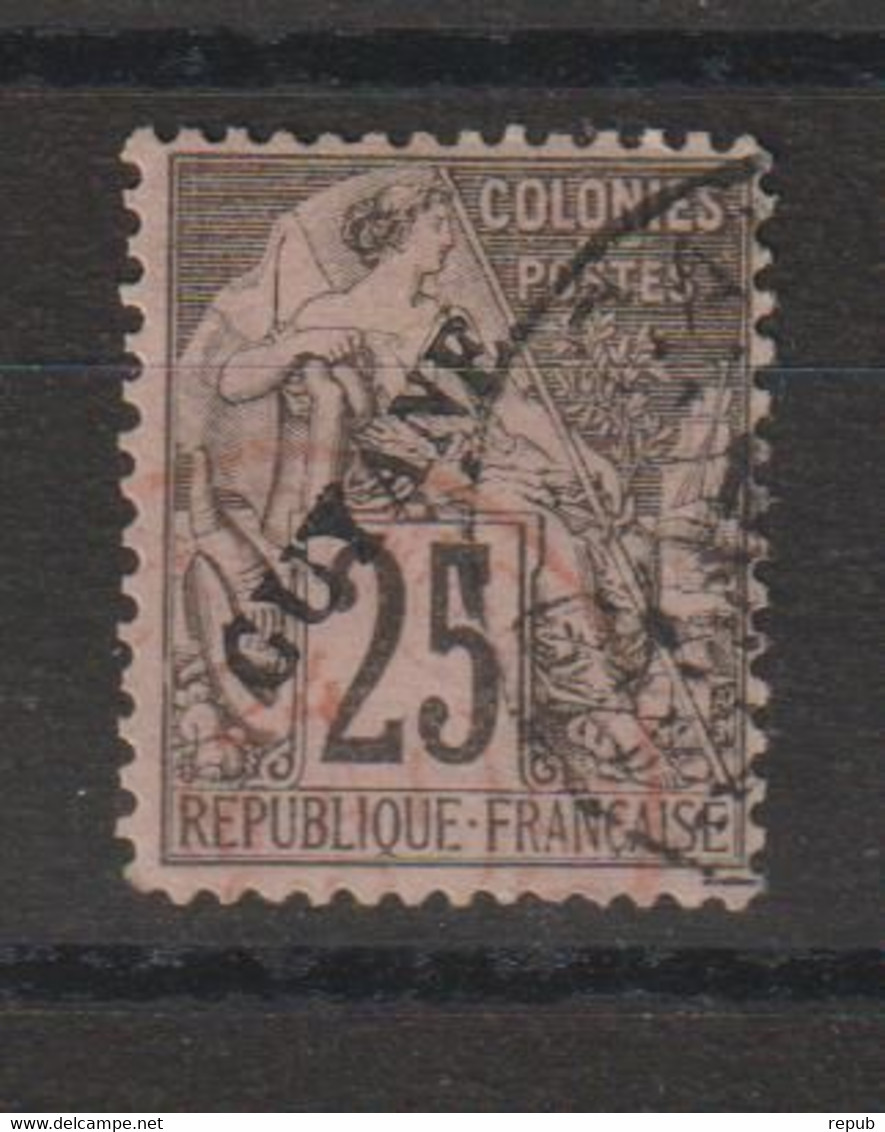 Guyane 1892 Dubois Surchargé 23 Oblit. Used - Gebraucht