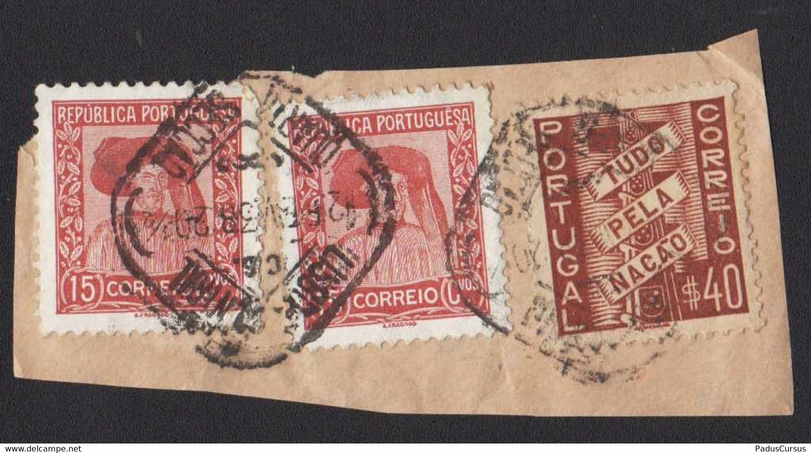 Portugal Portogallo 1938 Lisboa Central Quarta Seccao  FRB00122 - Altri & Non Classificati