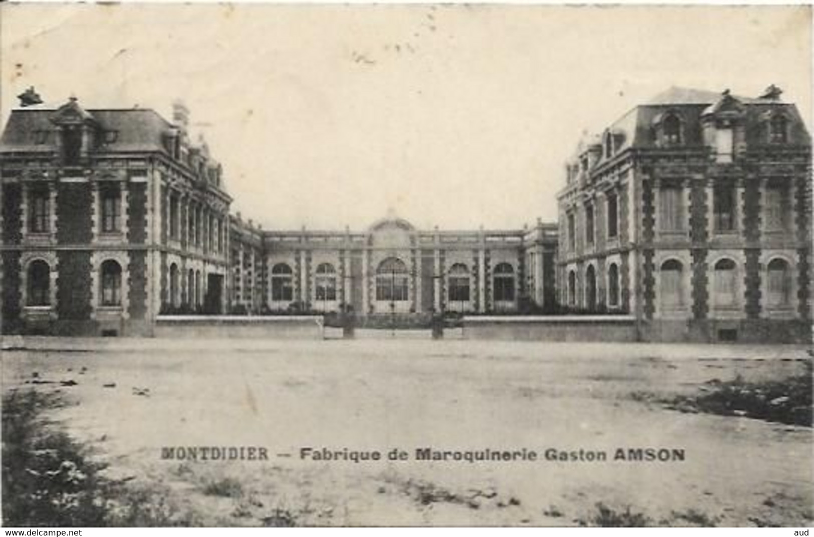 MONTDIDIER, Fabrique De Maroquinerie Gaston AMSON, Magasin à PARIS XIe, Carte 1 - Montdidier