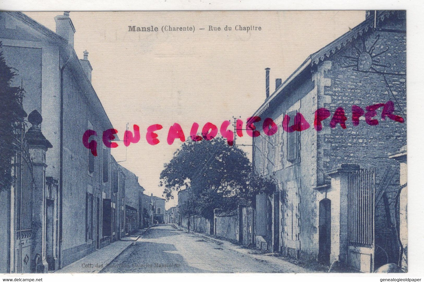 16- MANSLE - RUE DU CHAPITRE  - CHARENTE - Mansle