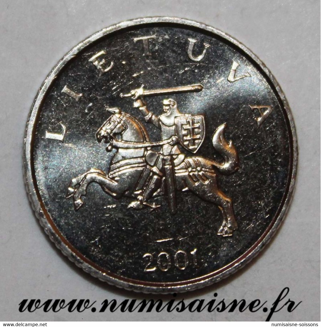 LITUANIE - KM 111 - 1 LITAS 2001 - SPL - Lituania