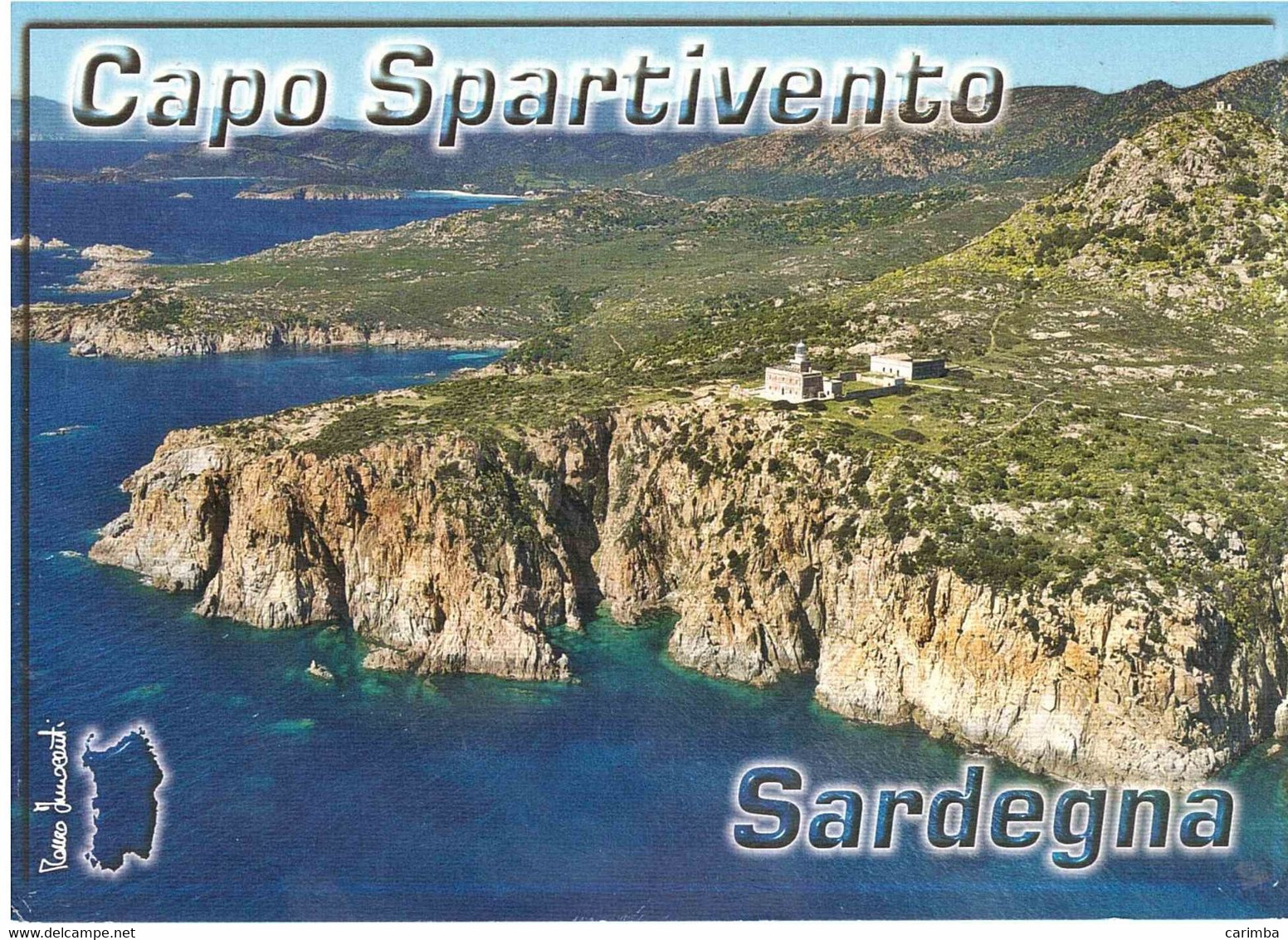 2008 €0,60 SAN FRANCESCO CARACCIOLO CARTOLINA CAPO SPARTIVENTO - Cagliari