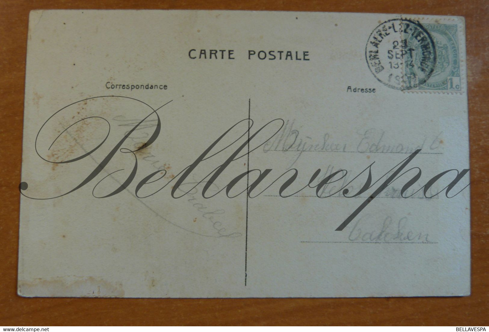 Berlare Berlaere Briel.1909- N°16555 - Berlare