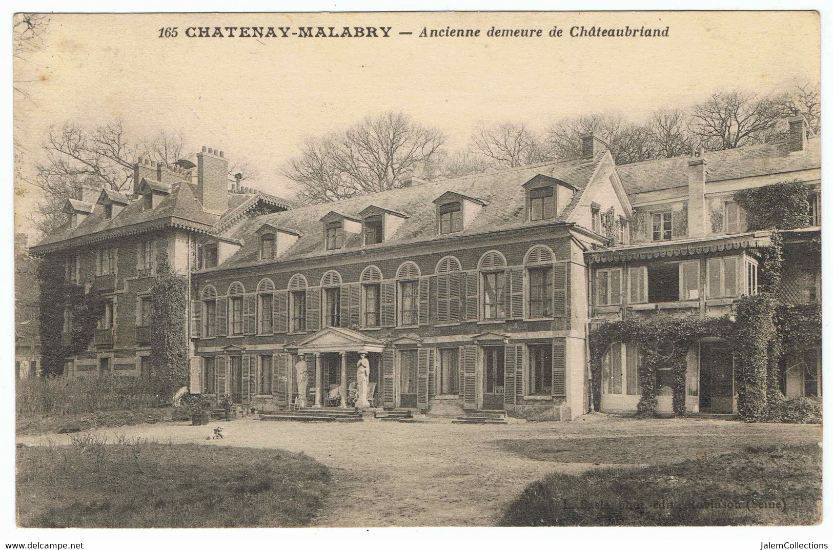 CHATENAY-MALABRY Ancienne Demeure De Châteaubriand - Chatenay Malabry