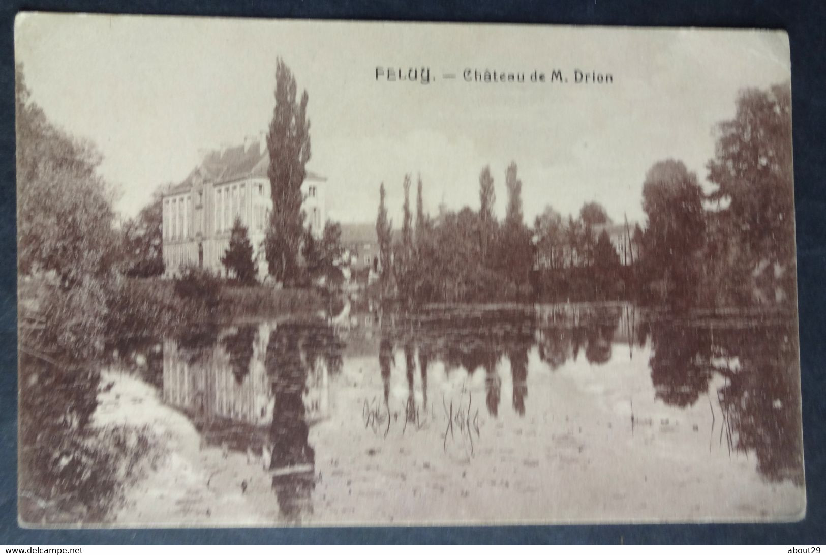 CPA BELGIQUE - SENEFFE - FELUY - RARE Vue - Château De M. Drion - Réf H 239 - Seneffe