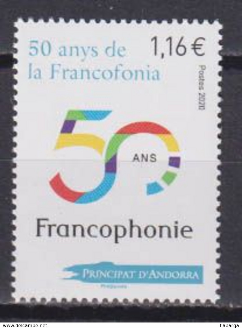 Año 2020 Nº 842 Aniv Francofonia - Neufs