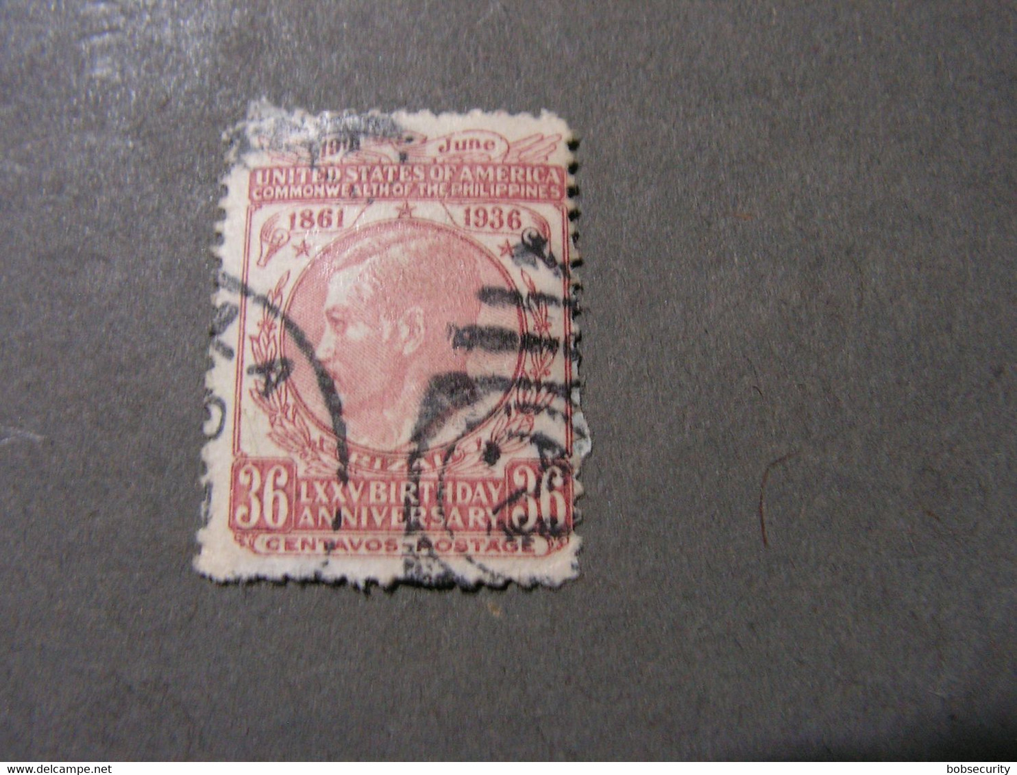 USA Aud Philippinen , Old Stamp   1936 - Philippinen