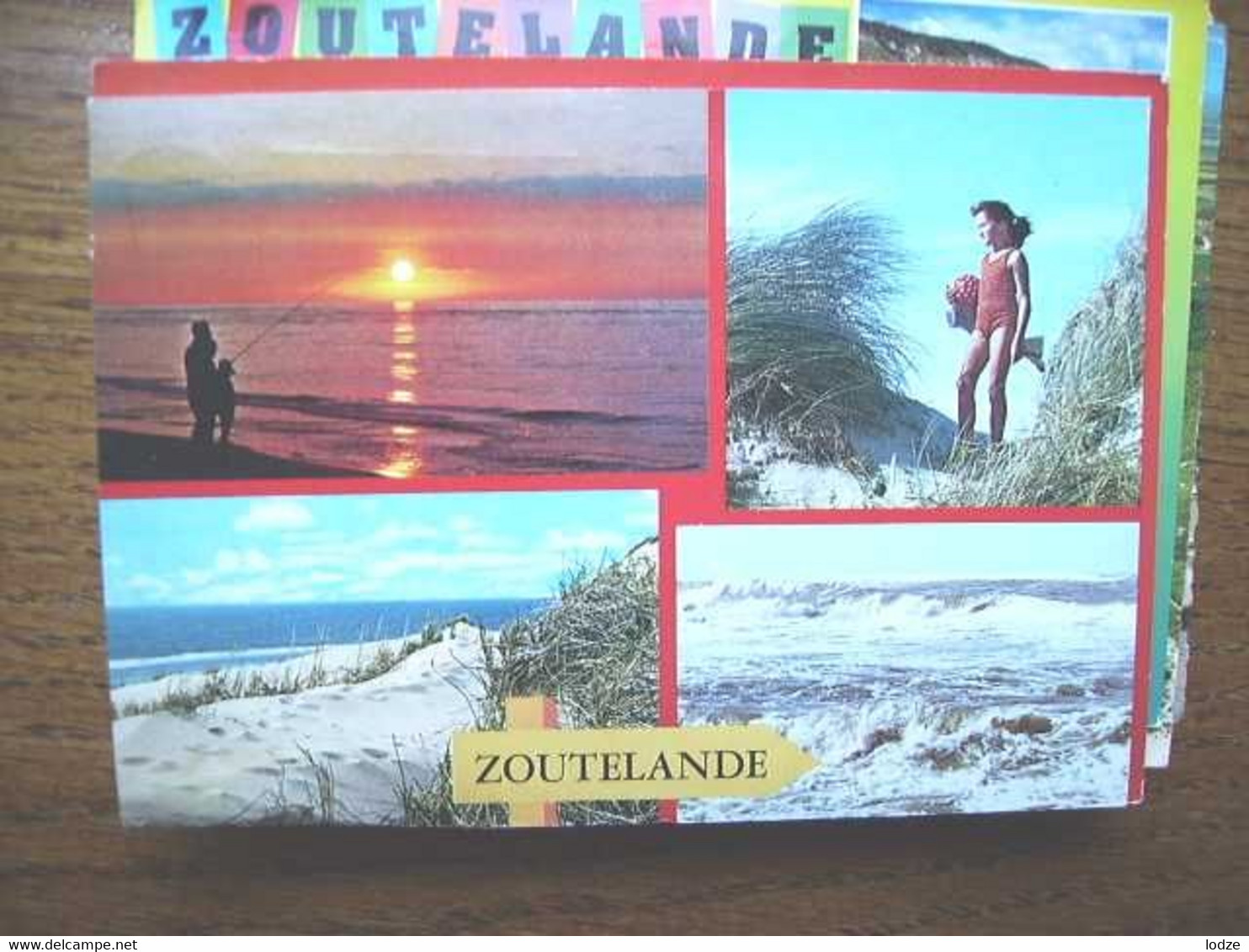 Nederland Holland Pays Bas Zoutelande Met Meisje In De Duinen - Zoutelande