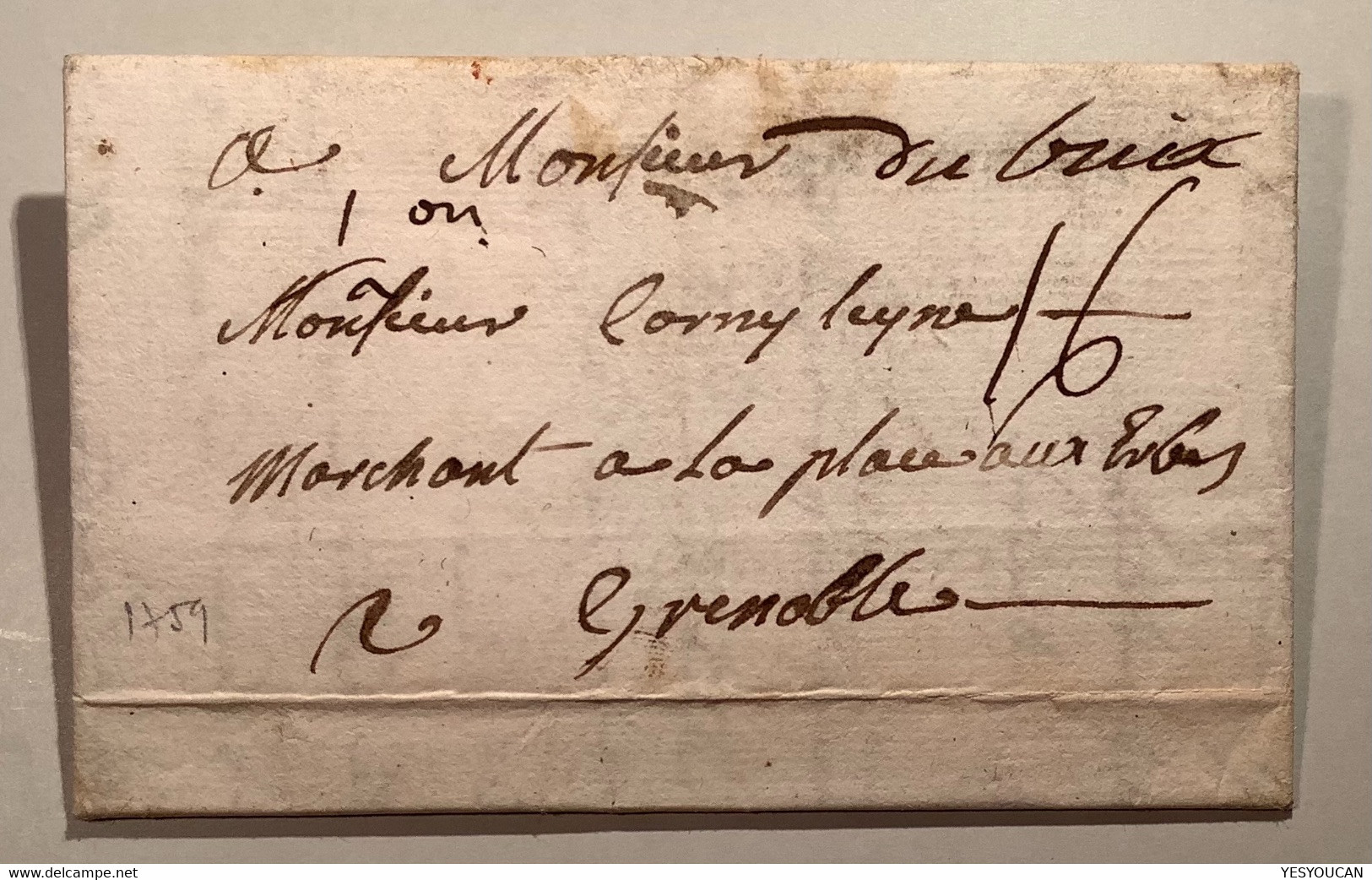 „LE BUIS“ DROME Manuscrit 1759-1791 2 Lettre Diff. SUP, Une De St Auban Sur L‘ Ouvèze RR !  (France 25 - 1701-1800: Vorläufer XVIII