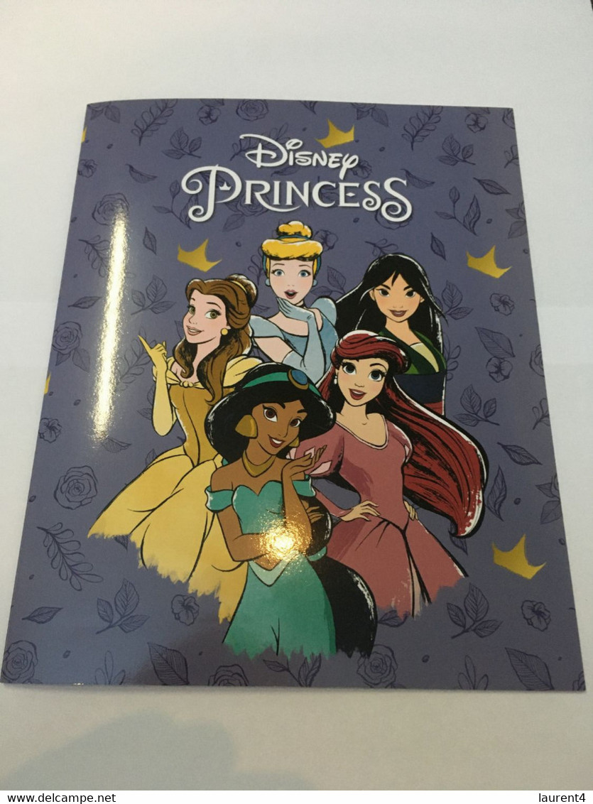 9-9-2021 - Australia - Disney Princess (Jasmin) - 1 Presetation Folder + 1 FDI 27 July 2021 Cover - Presentation Packs