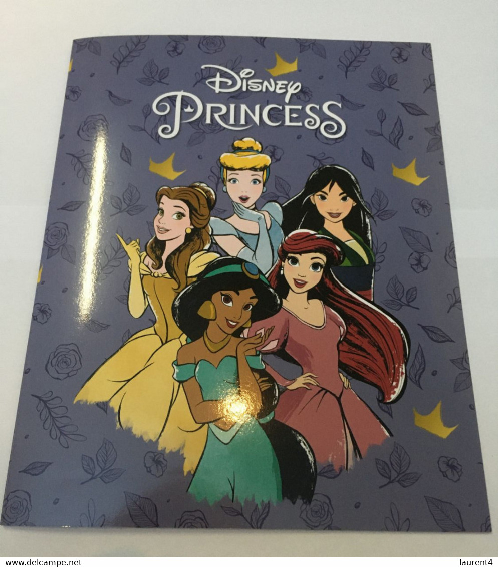 9-9-2021 - Australia - Disney Princess (Belle) - 1 Presetation Folder + 1 FDI 27 July 2021 Cover - Presentation Packs