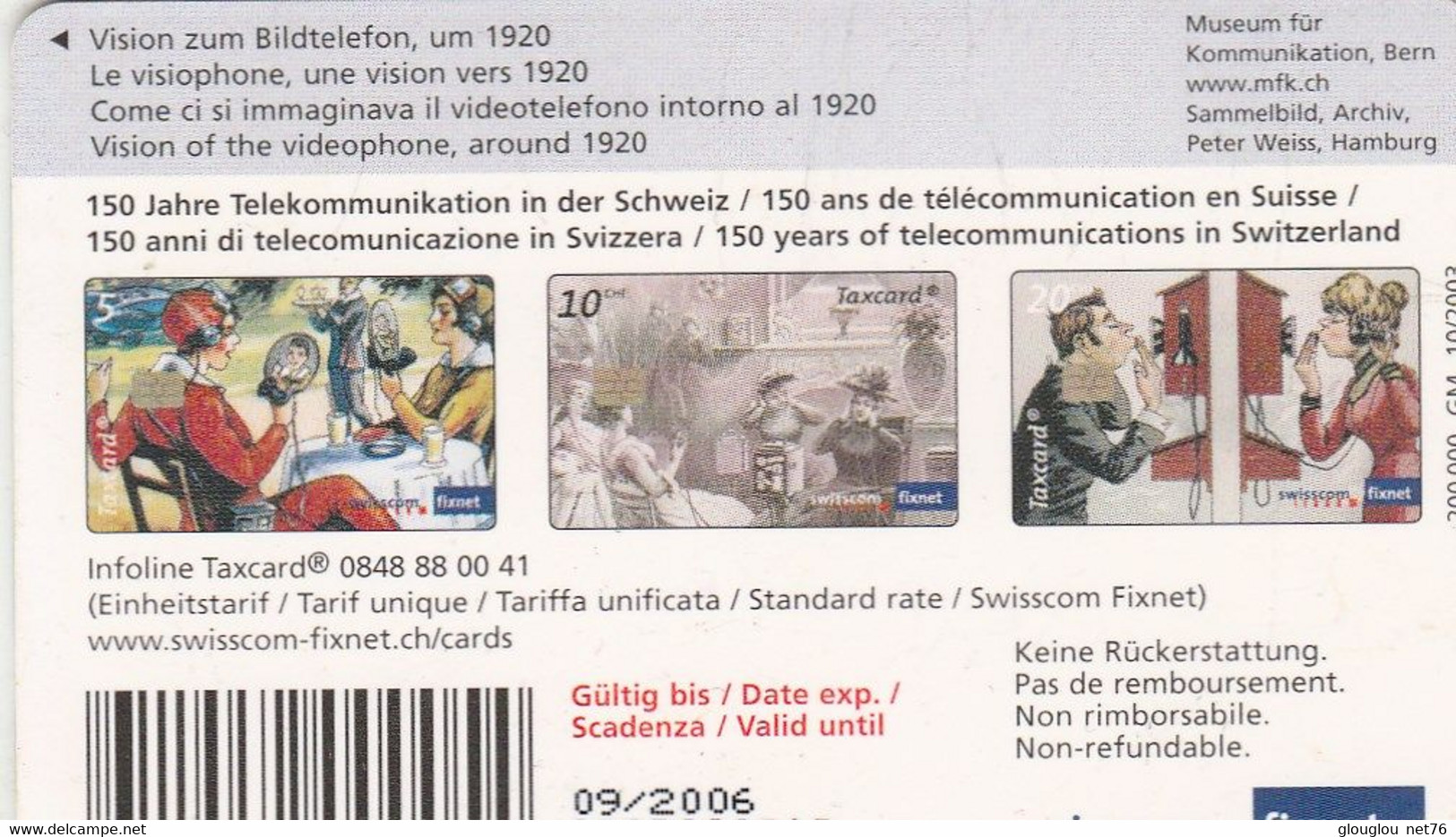 TELECARTE ETRANGERE - Onbekende Oorsprong