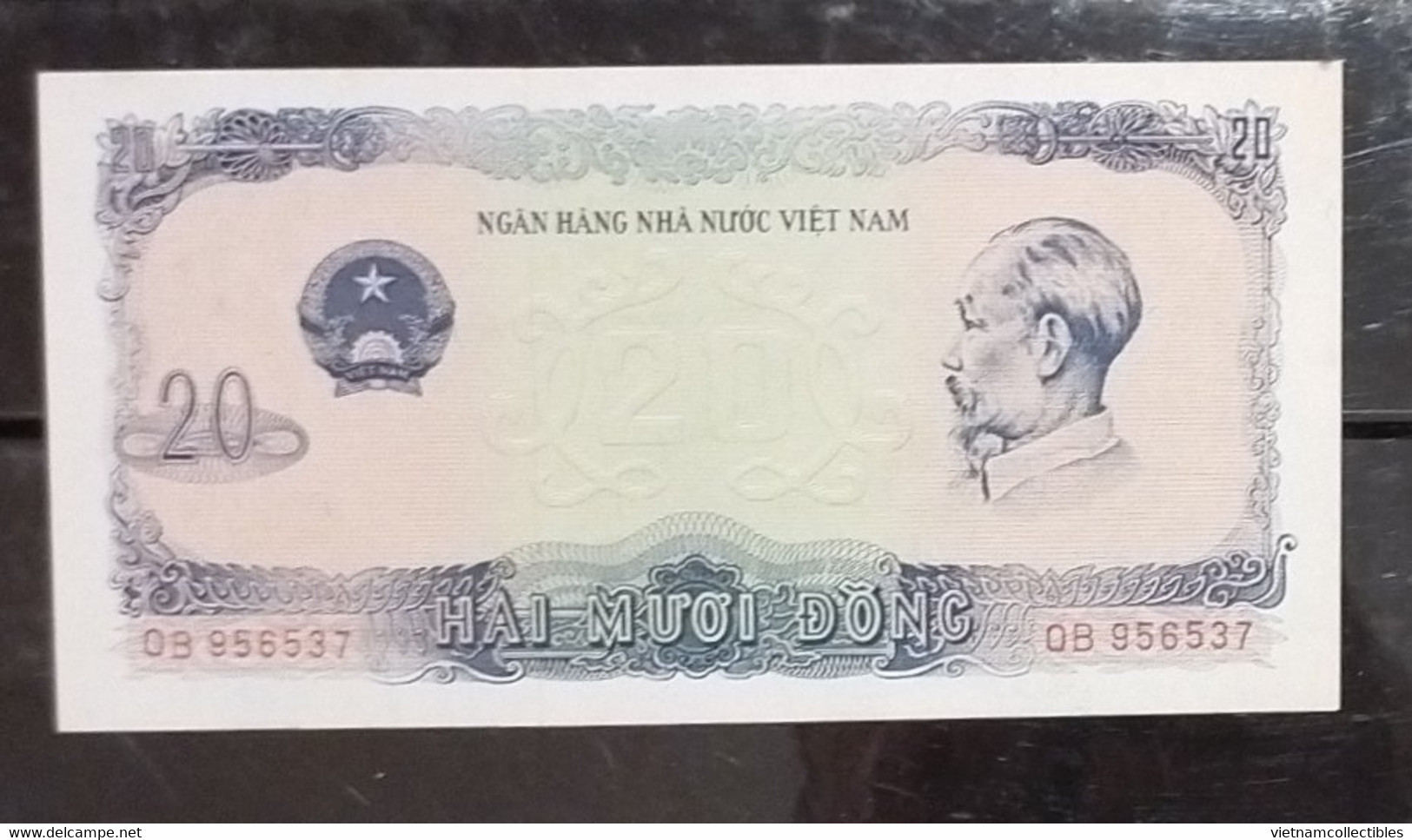 Viet Nam Vietnam 20 Dong UNC Banknote Note / Billet 1976- Pick # 83 - Viêt-Nam