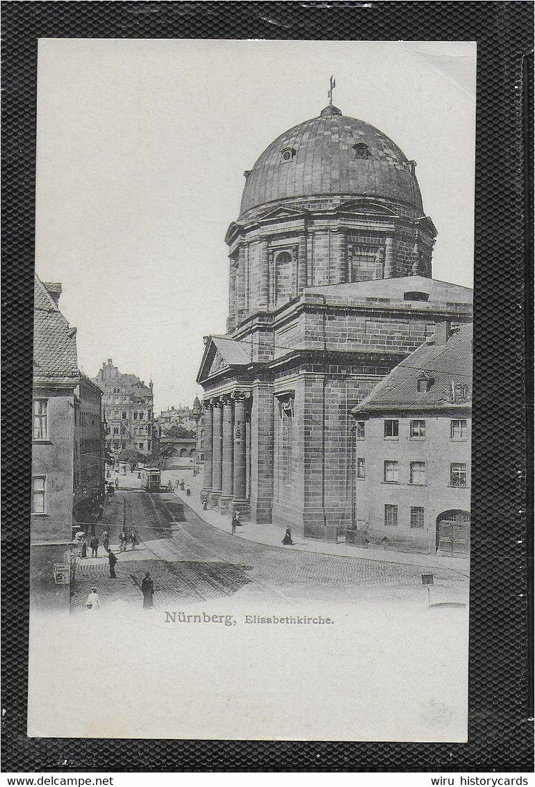 AK 0781  Nürnberg - Elisabethkirche / Verlag Martin Um 1904 - Nuernberg