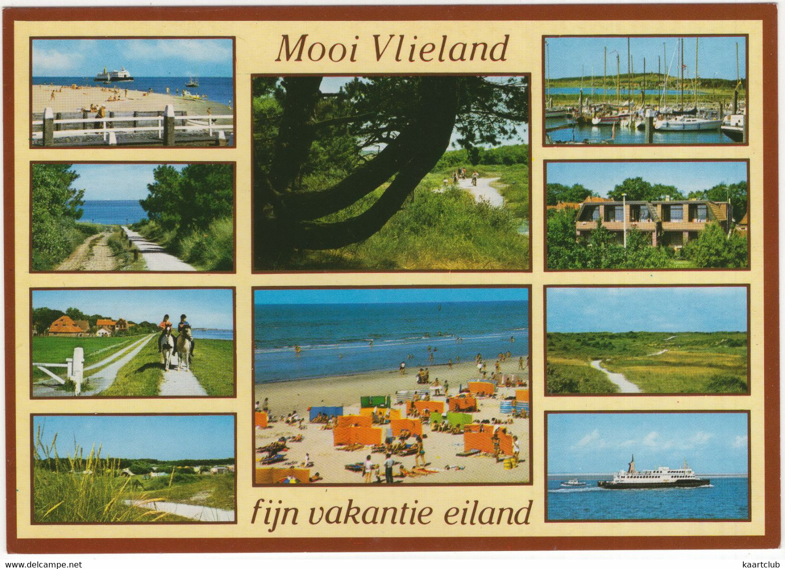 Mooi Vlieland - Fijn Vakantie Eiland - (Nederland/Holland) - Nr. VLD 74 - Vlieland