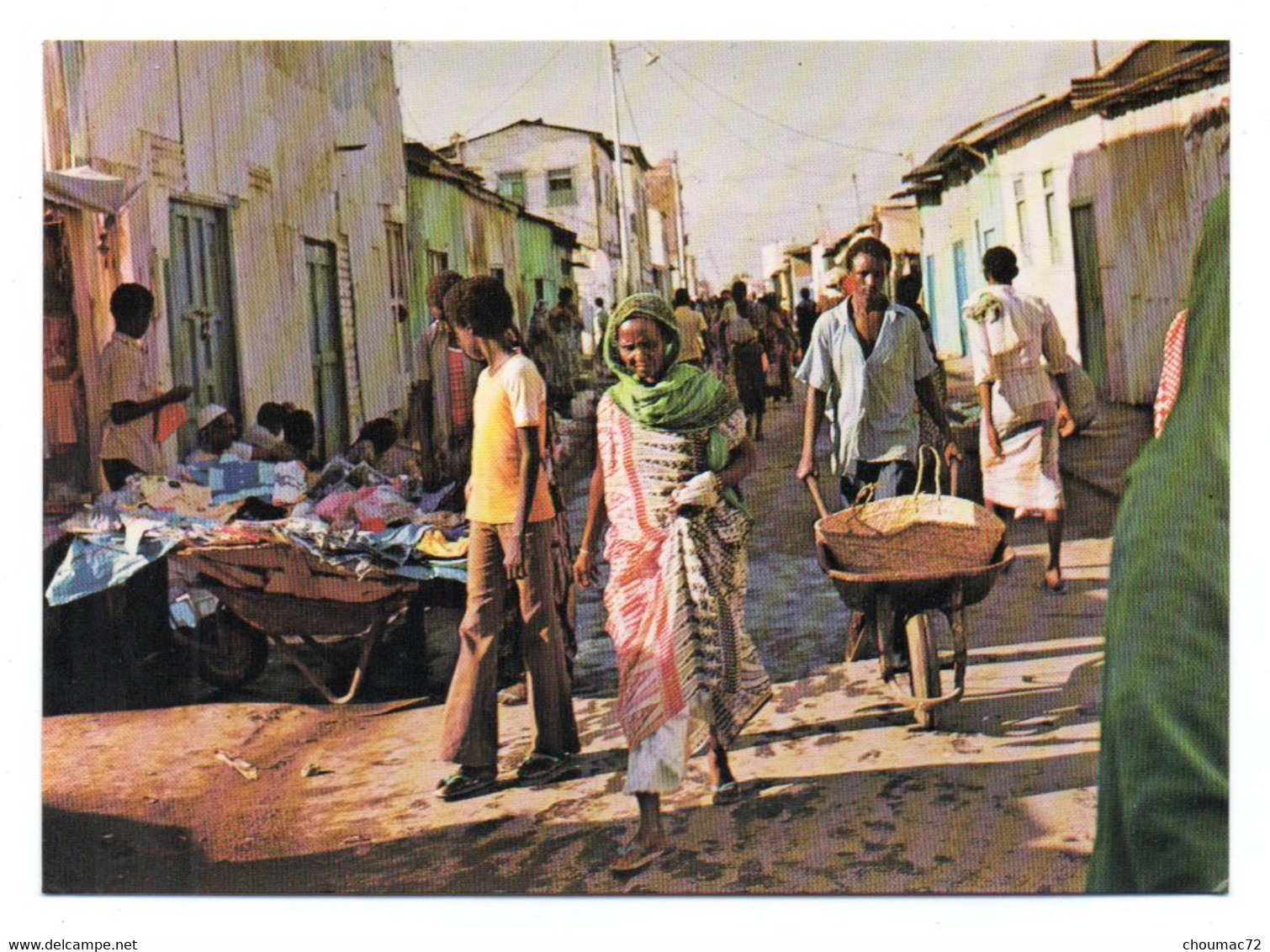 GF Djibouti 080, Publié Par Studio Photolite, Rue Des Mouches - Gibuti