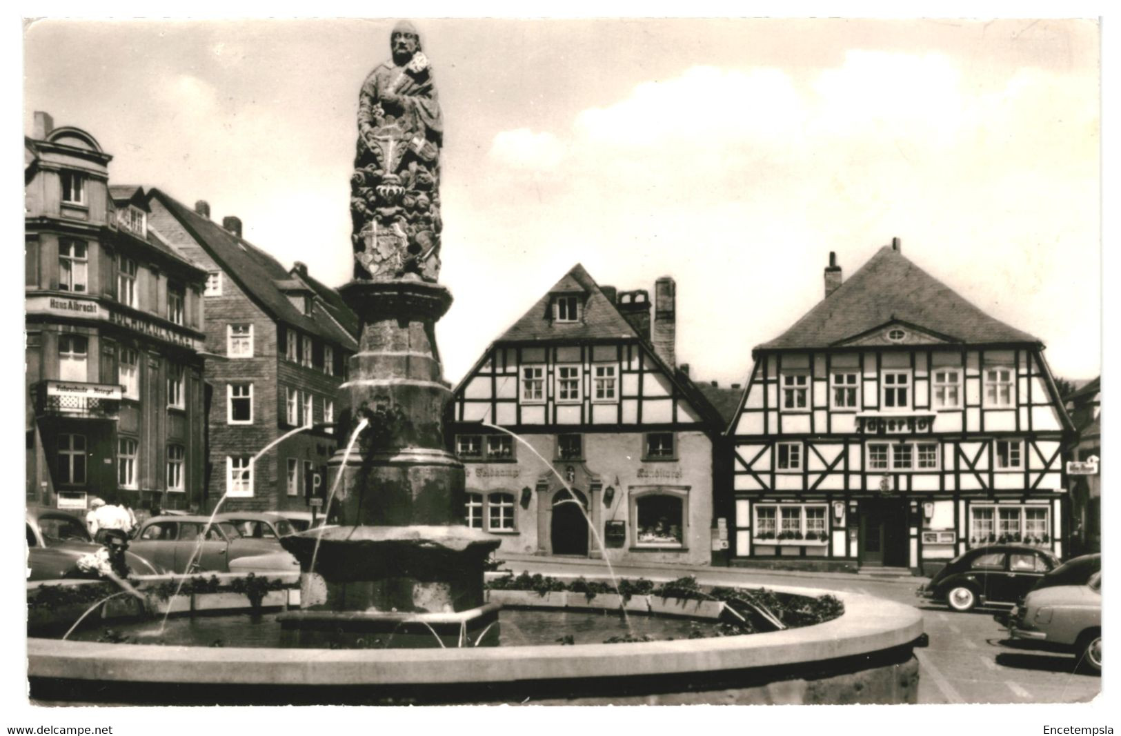 CPSM-Carte Postale Germany-Brilon Marktbrunnen  VM37232 - Brilon