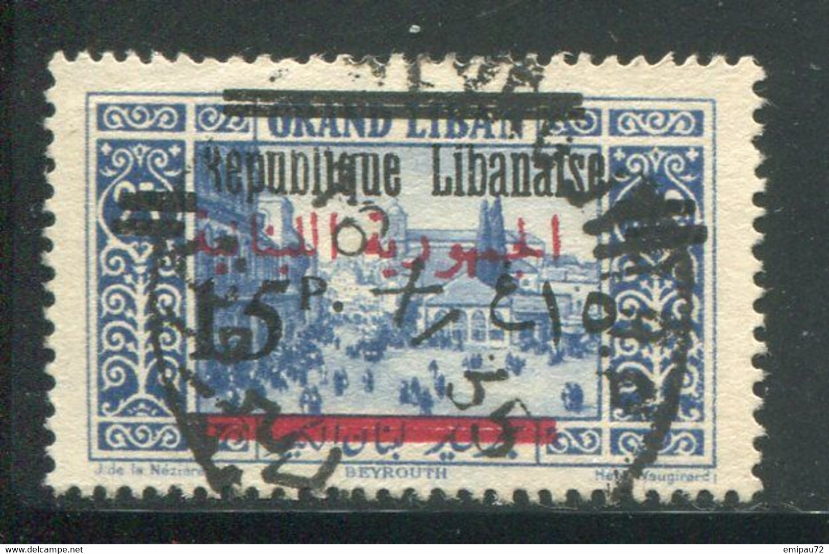 GRAND LIBAN- Y&T N°109- Oblitéré - Used Stamps