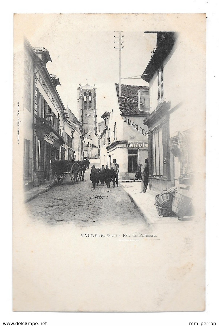 (31289-78) Maule - Rue Du Ponceau - Maule