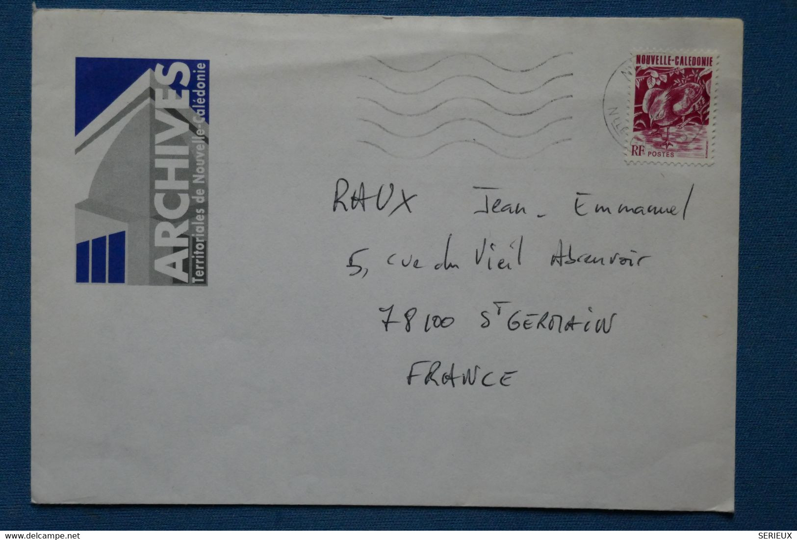 AA 2 NOUVELLE CALEDONIE  BELLE LETTRE  1986  POUR ST GERMAIN  FRANCE  +  +AFFRANCH. PLAISANT - Cartas & Documentos