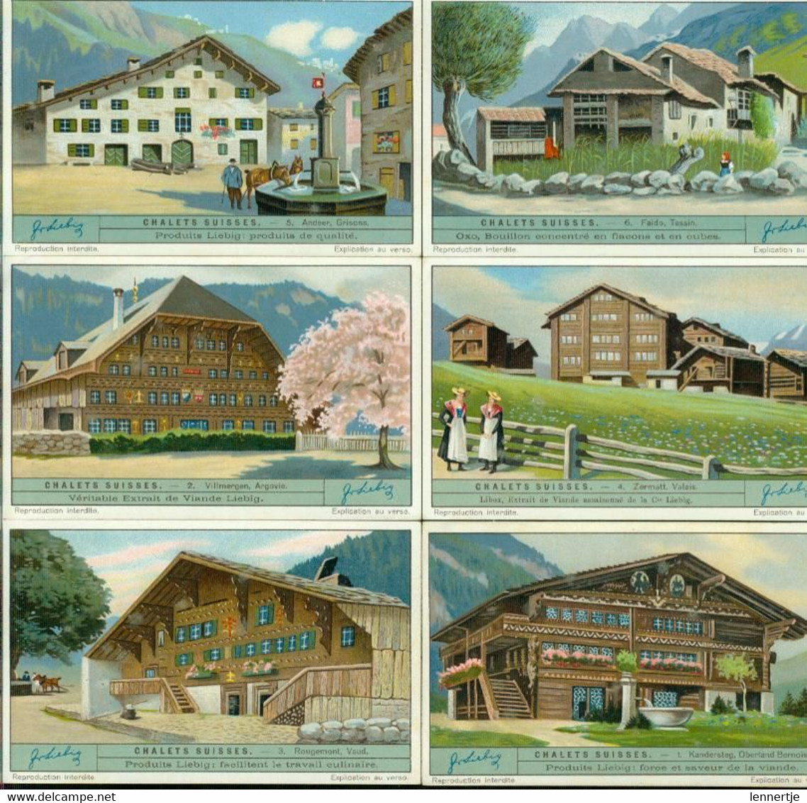 LIEBIG : S_1274 : 'Chalets Suisse - Sonstige & Ohne Zuordnung