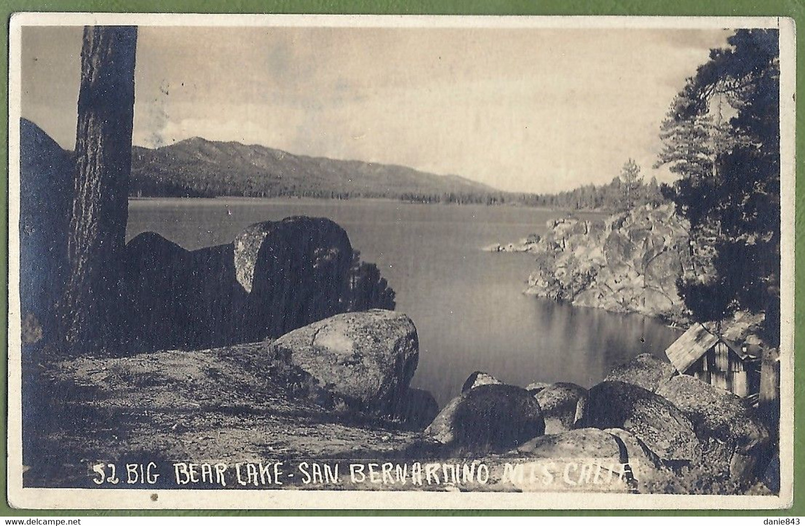 Carte Photo - USA - SAN BERNARDINO - BIG BEAR LAKE - MIS. CALIF. - San Bernardino